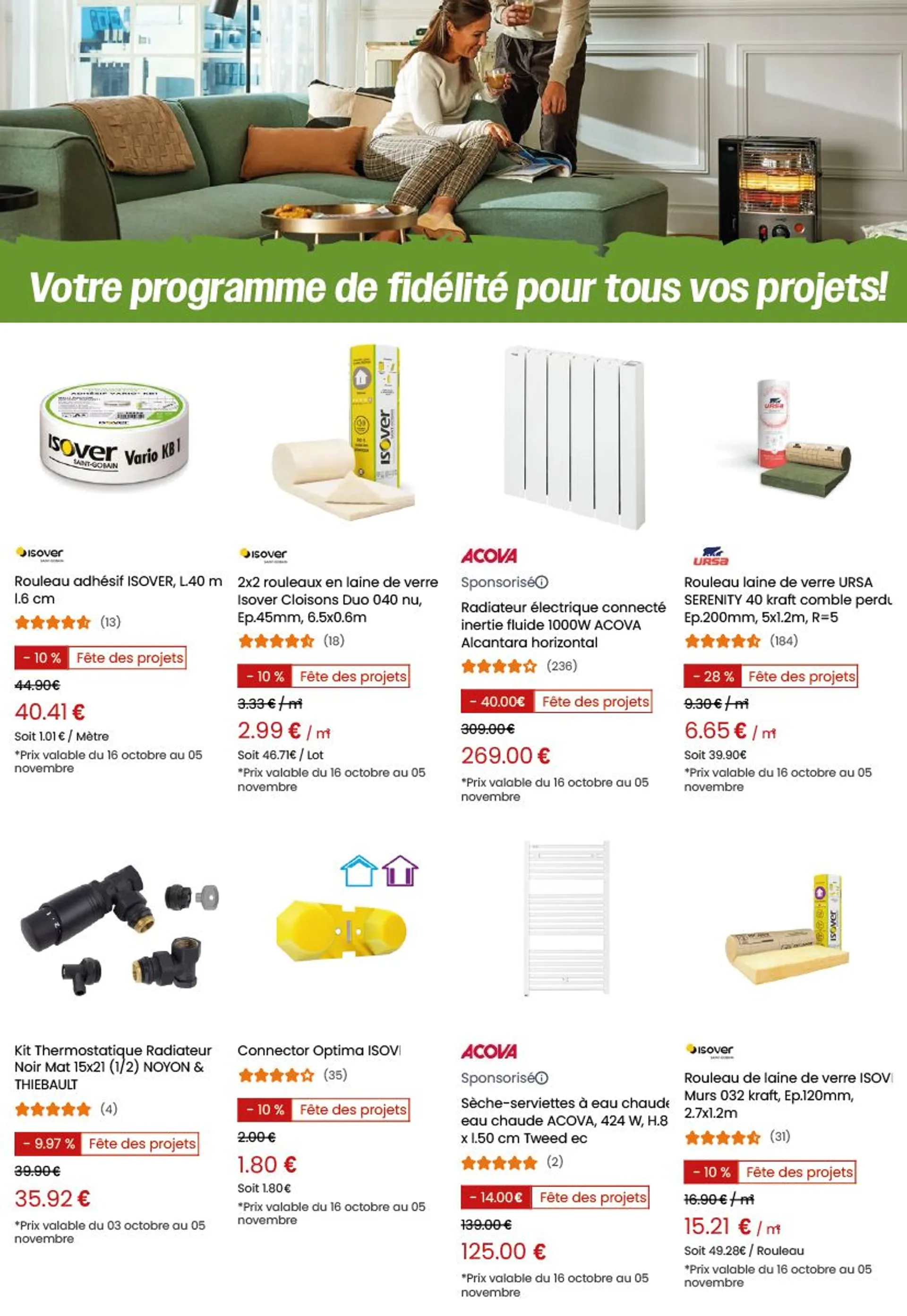 Leroy Merlin Grandes offres du 18 octobre au 1 novembre 2024 - Catalogue page 2