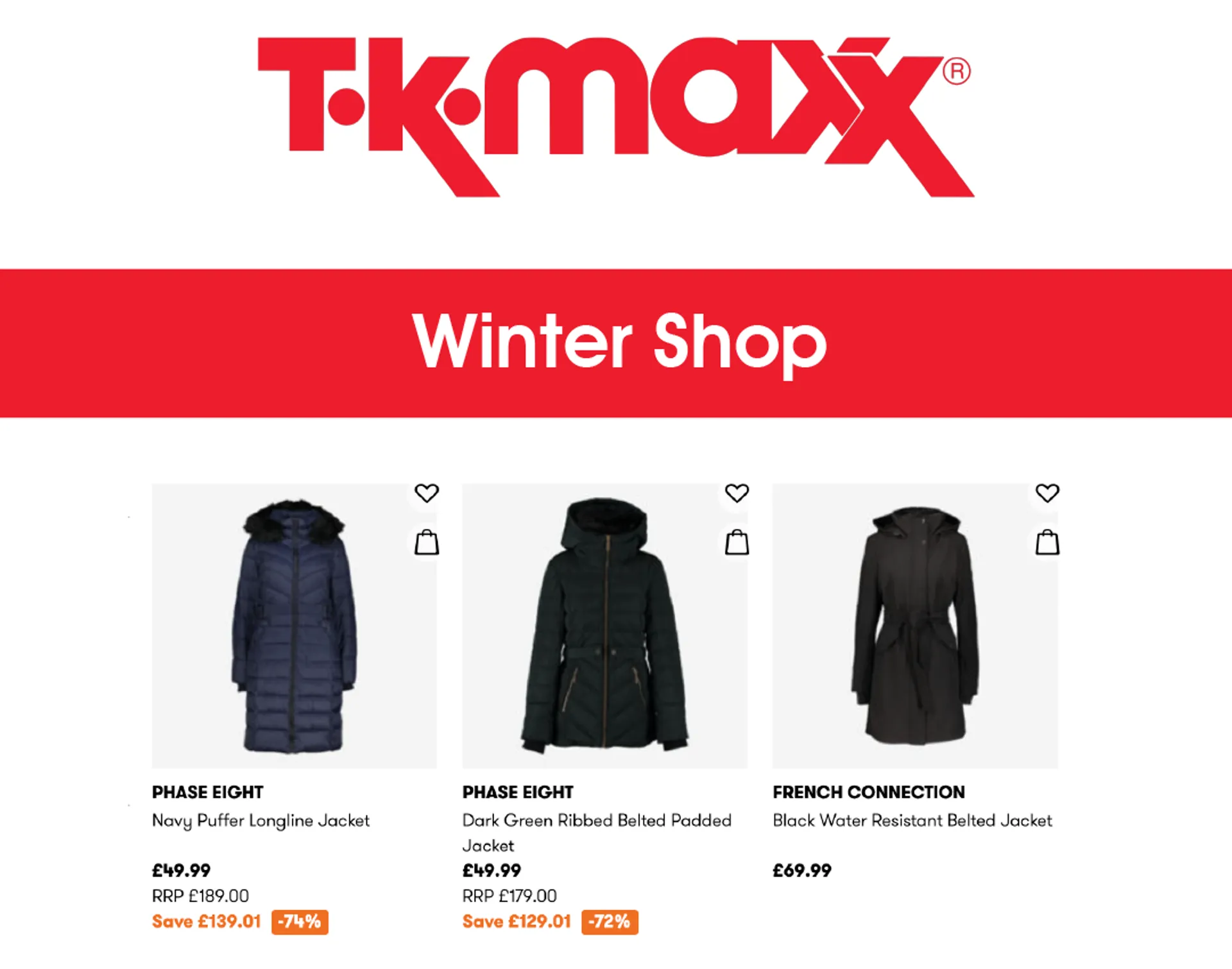 TK Maxx offers from 17 October to 24 October 2024 - Catalogue Page 1