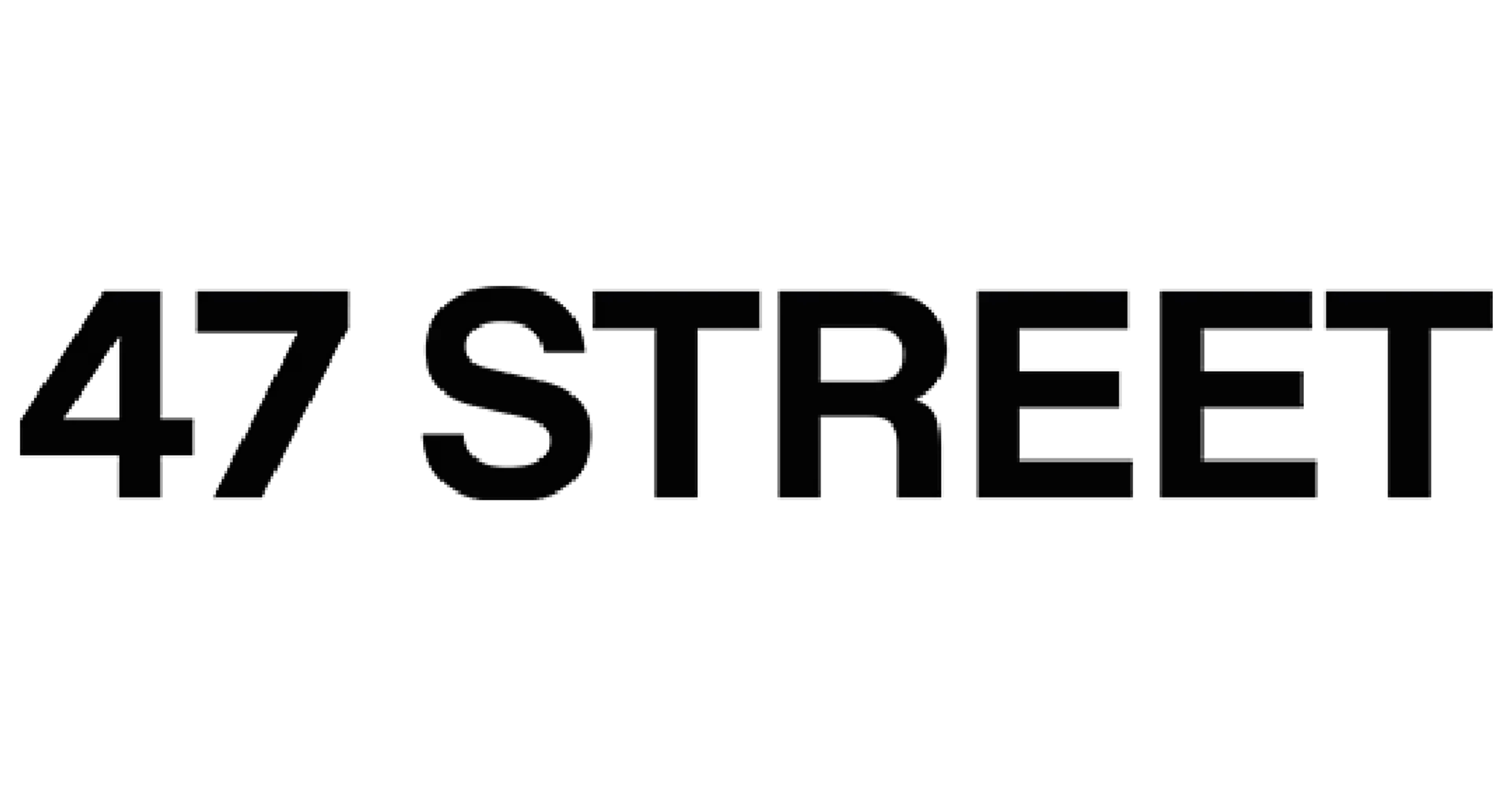 47 street logo de catálogo