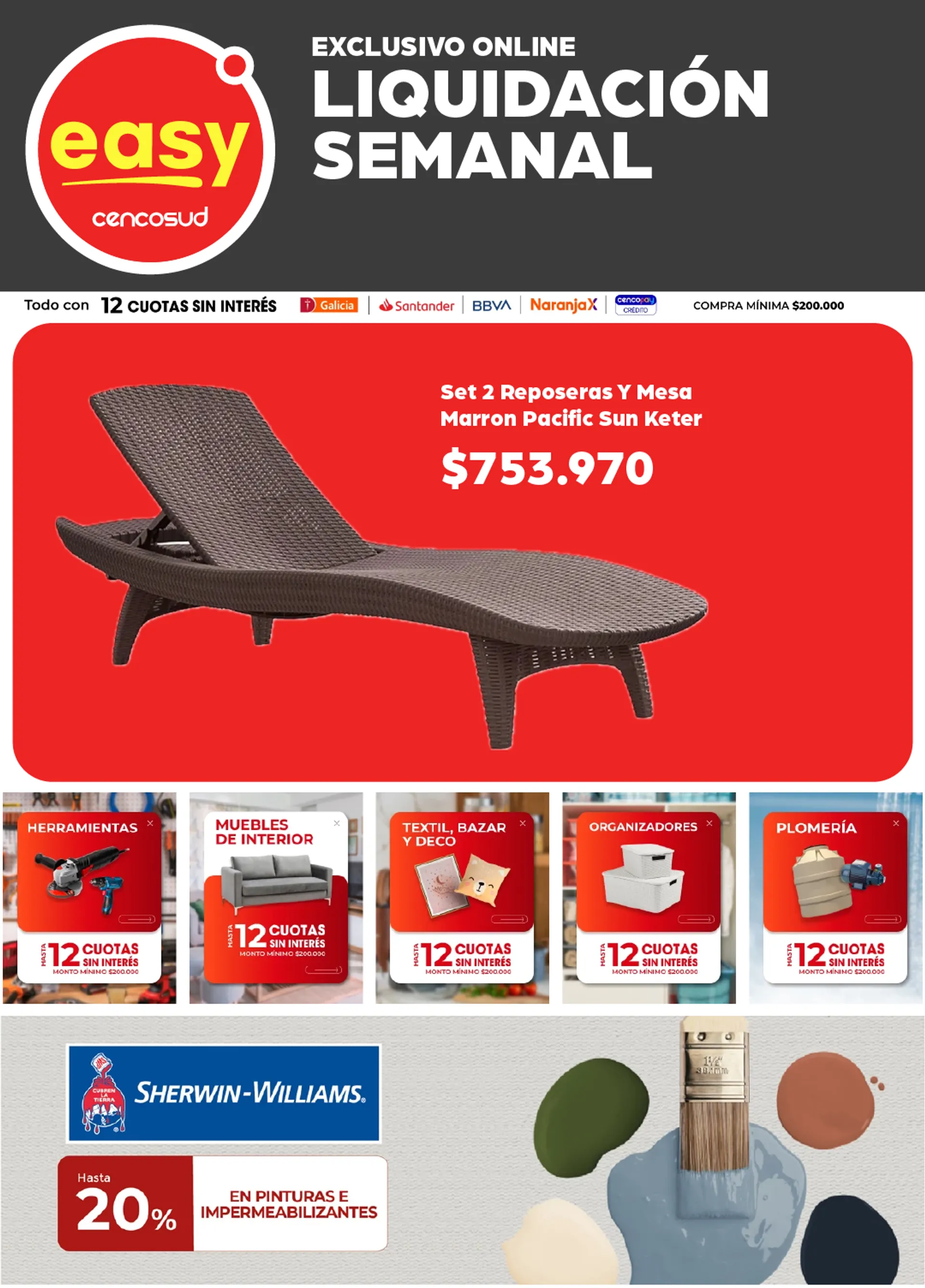 Ofertas de Easy Exclusivo Online 12 de marzo al 31 de marzo 2025 - Página 1 del catálogo