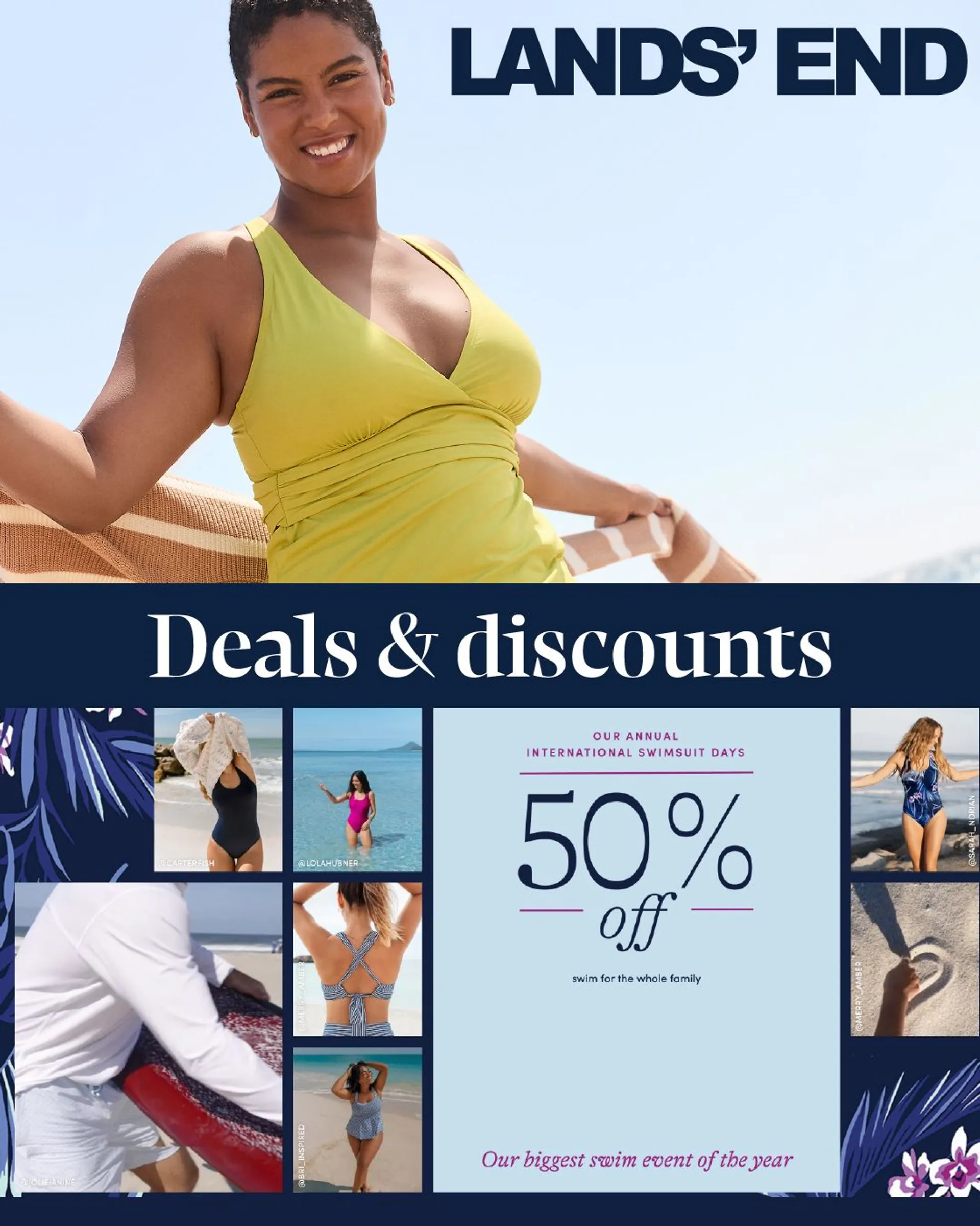 Weekly ad Land's End Weekly Ad from April 11 to April 25 2025 - Page 