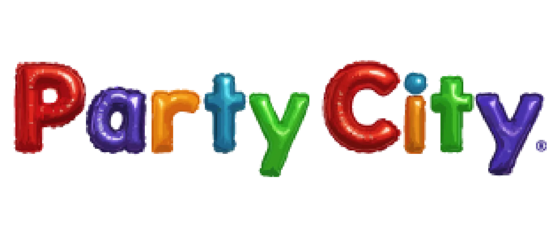 Party City logo. Current weekly ad