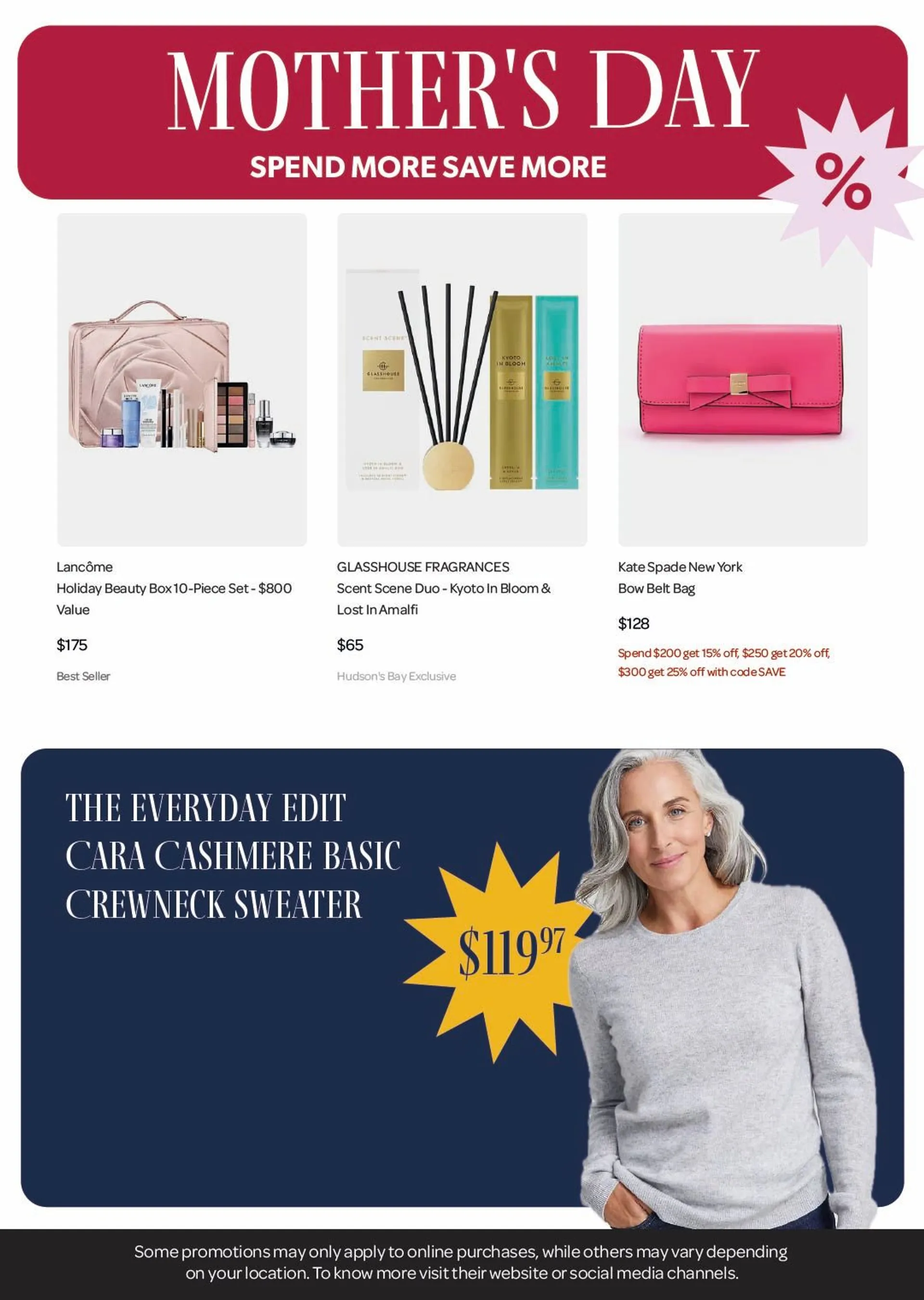 Hudson's Bay Weekly Ad from April 24 to May 15 2025 - flyer page 3