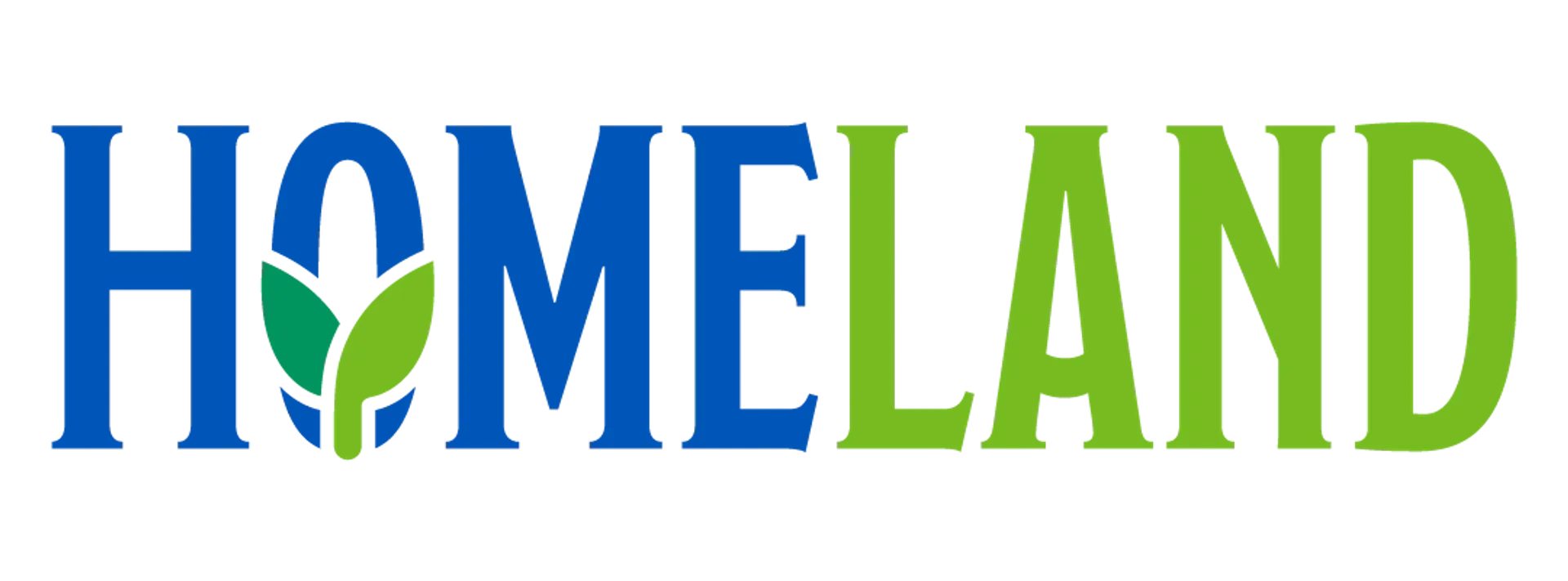 Homeland logo. Current weekly ad