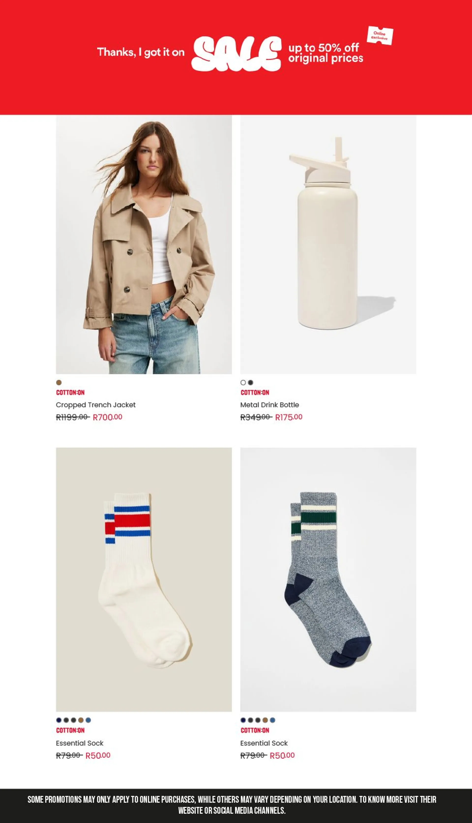 Cotton On Weekly Offers from 7 March to 28 March 2025 - Catalogue Page 2