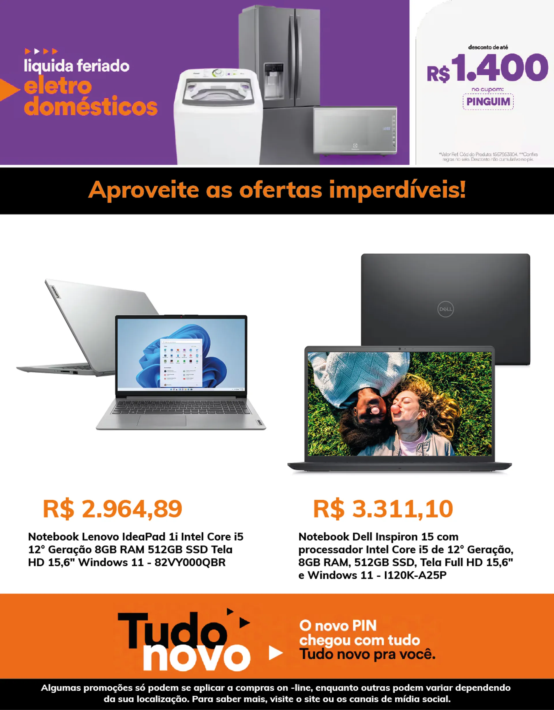 Encarte de Ponto Frio Anúncio semanal 17 de abril até 1 de maio 2025 - Pagina 2