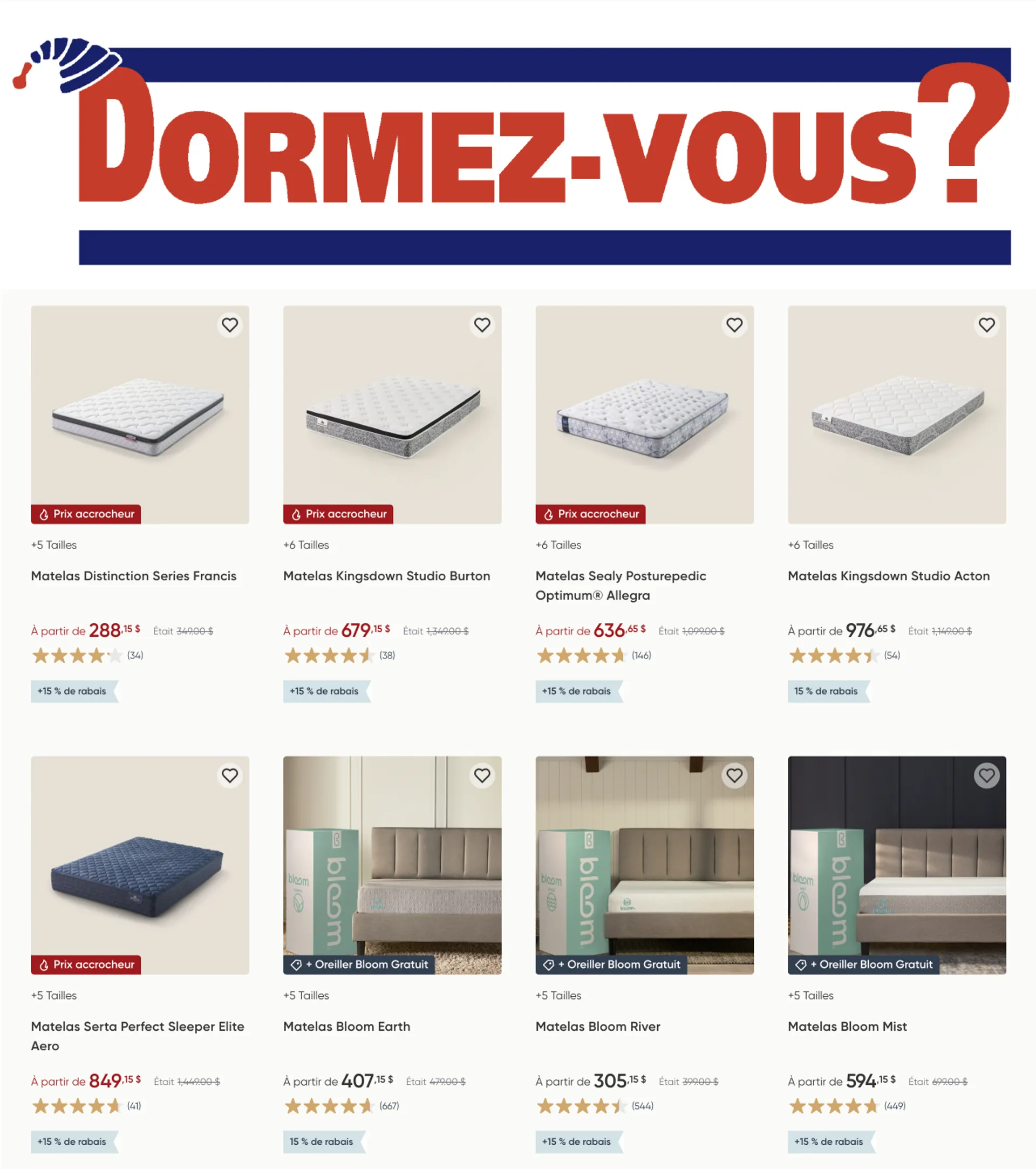 Dormez Vous weekly flyer from December 27 to January 11 2025 - flyer page 