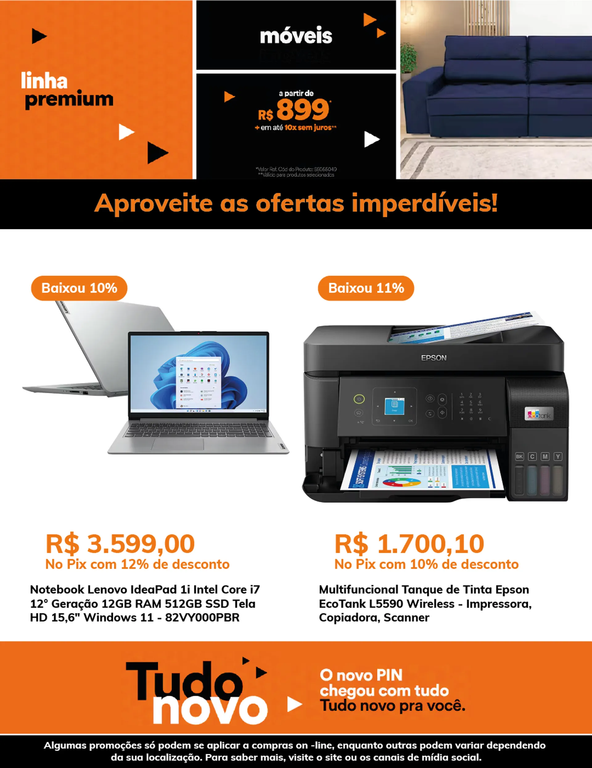 Encarte de Ponto Frio Anúncio semanal 17 de abril até 1 de maio 2025 - Pagina 3