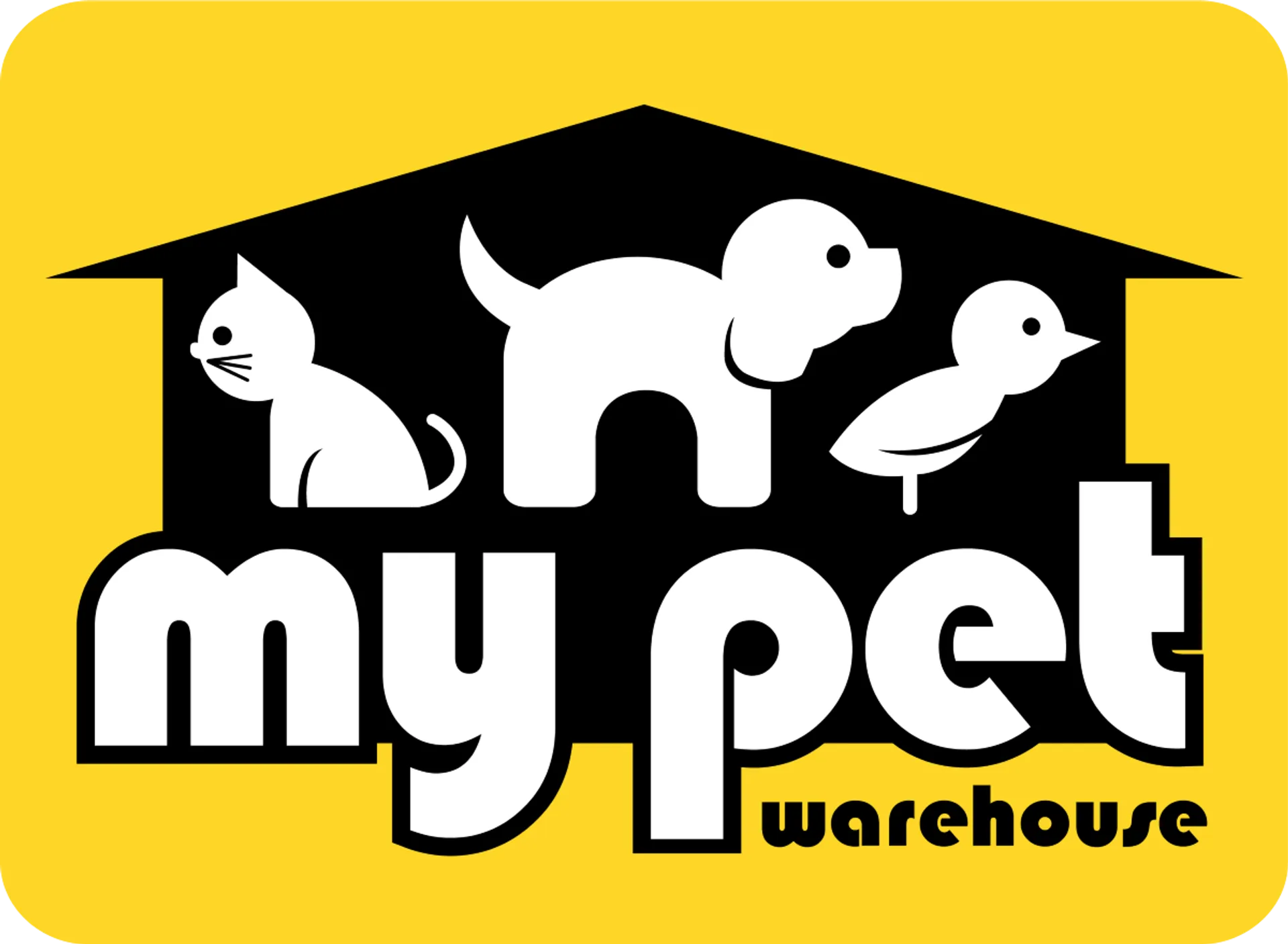MY PET WAREHOUSE logo of current catalogue