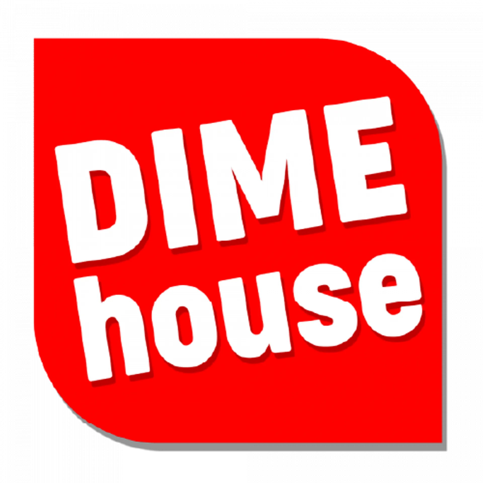 DIMEHOUSE logo in de folder van deze week