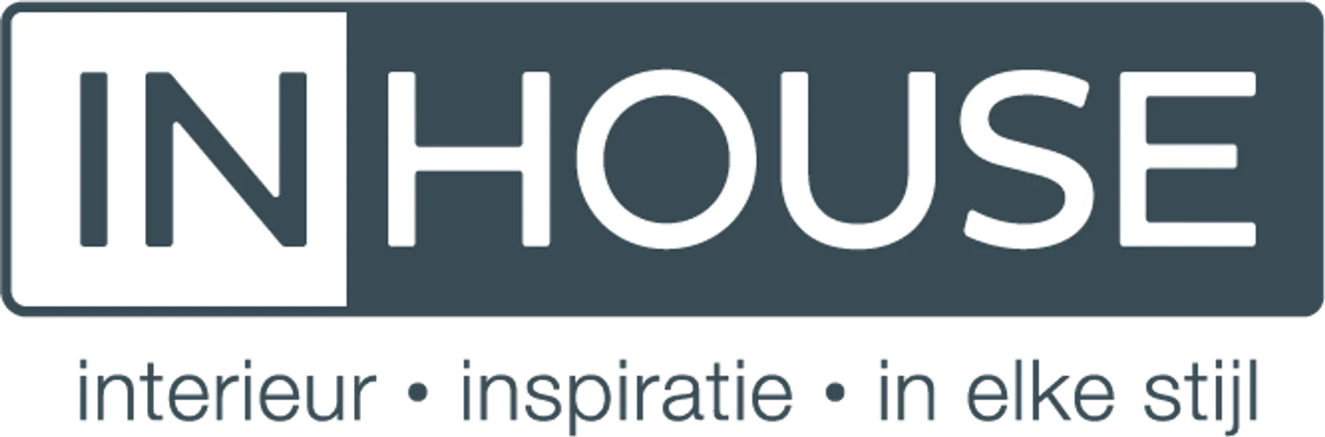 IN.HOUSE logo in de folder van deze week
