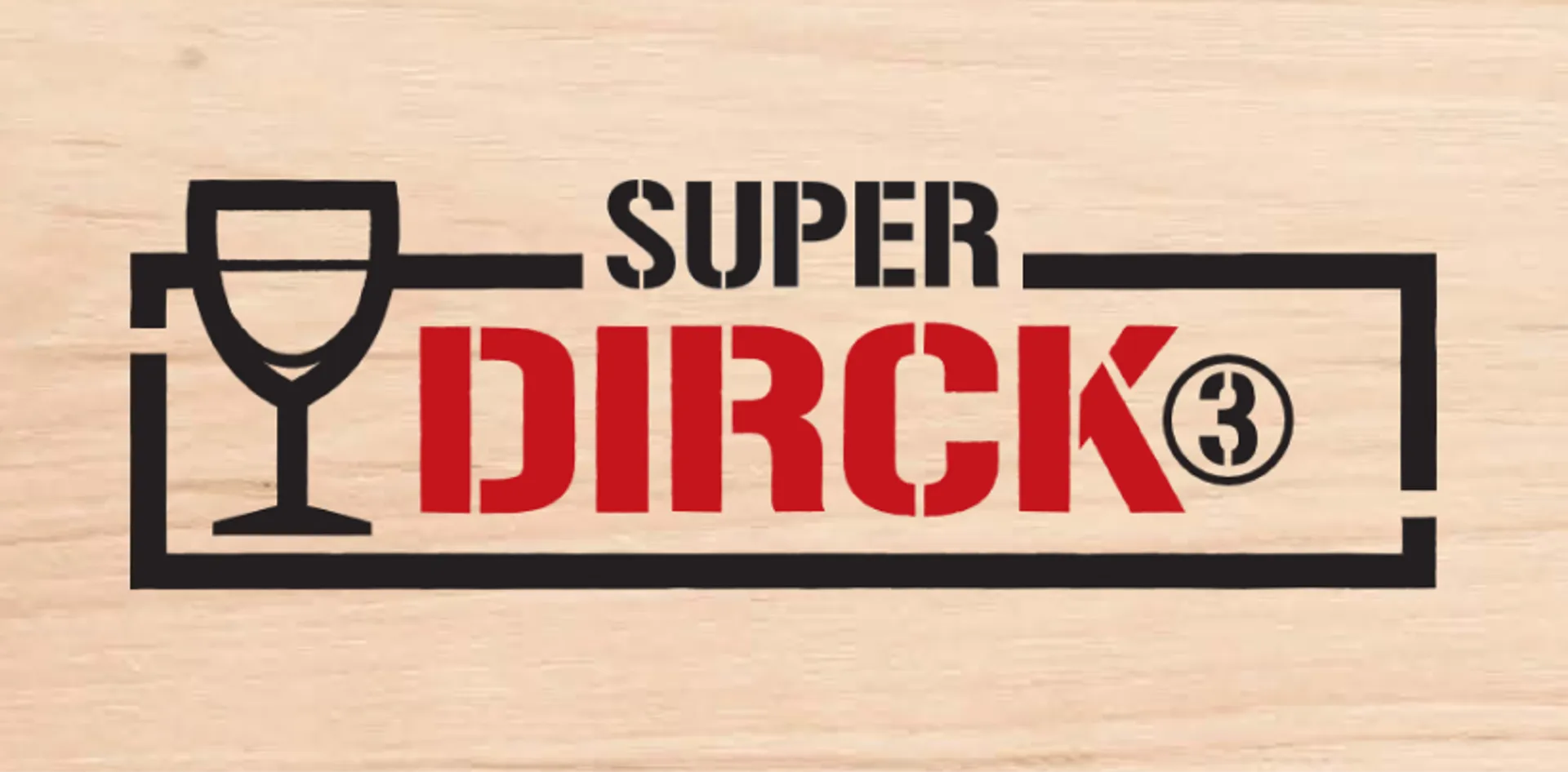 SUPER DIRCK 3 logo in de folder van deze week