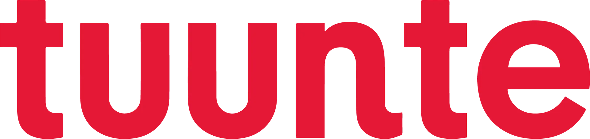 TUUNTE logo in de folder van deze week