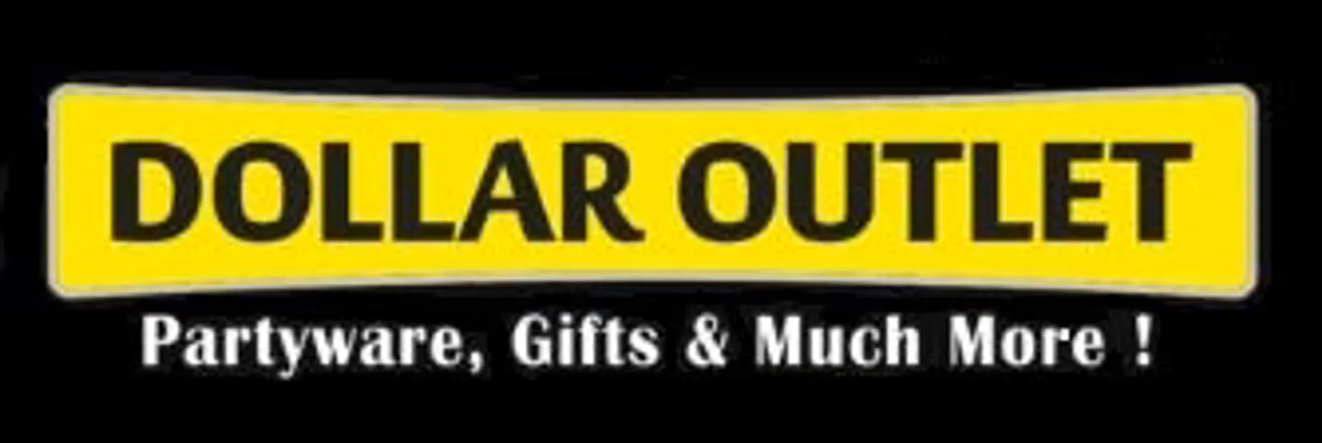 DOLLAR OUTLET logo. Current weekly ad