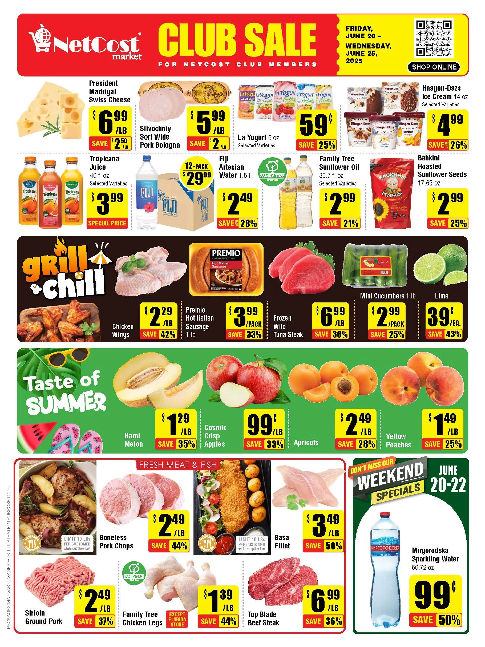 Weekly ad NetCost Market weekly ads from June 20 to June 25 2025 - Page 1