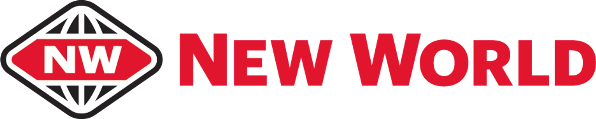 NEW WORLD logo. Current weekly ad