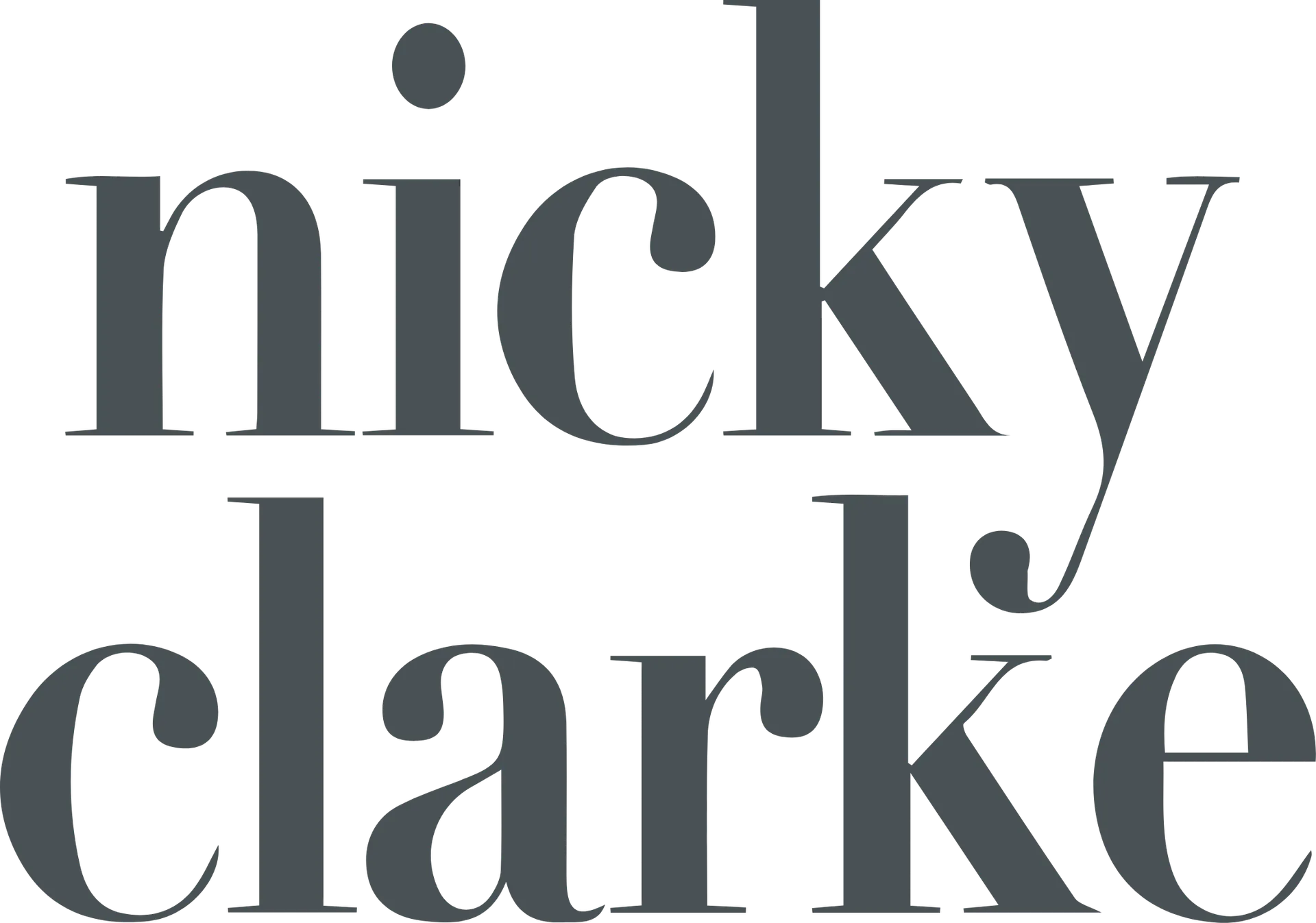 NICKY CLARKE logo