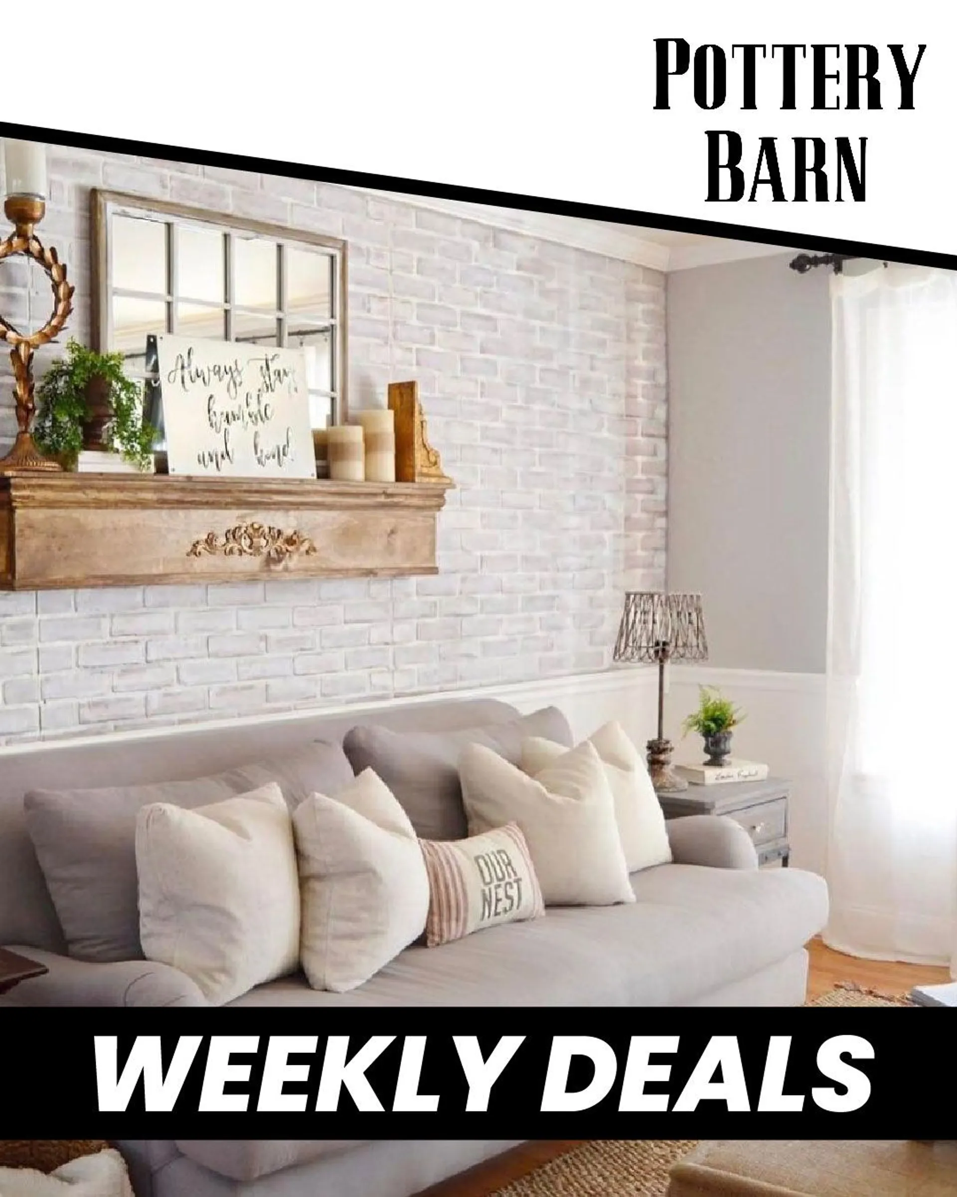 Weekly ad Pottery Barn from February 8 to February 13 2023 - Page 1