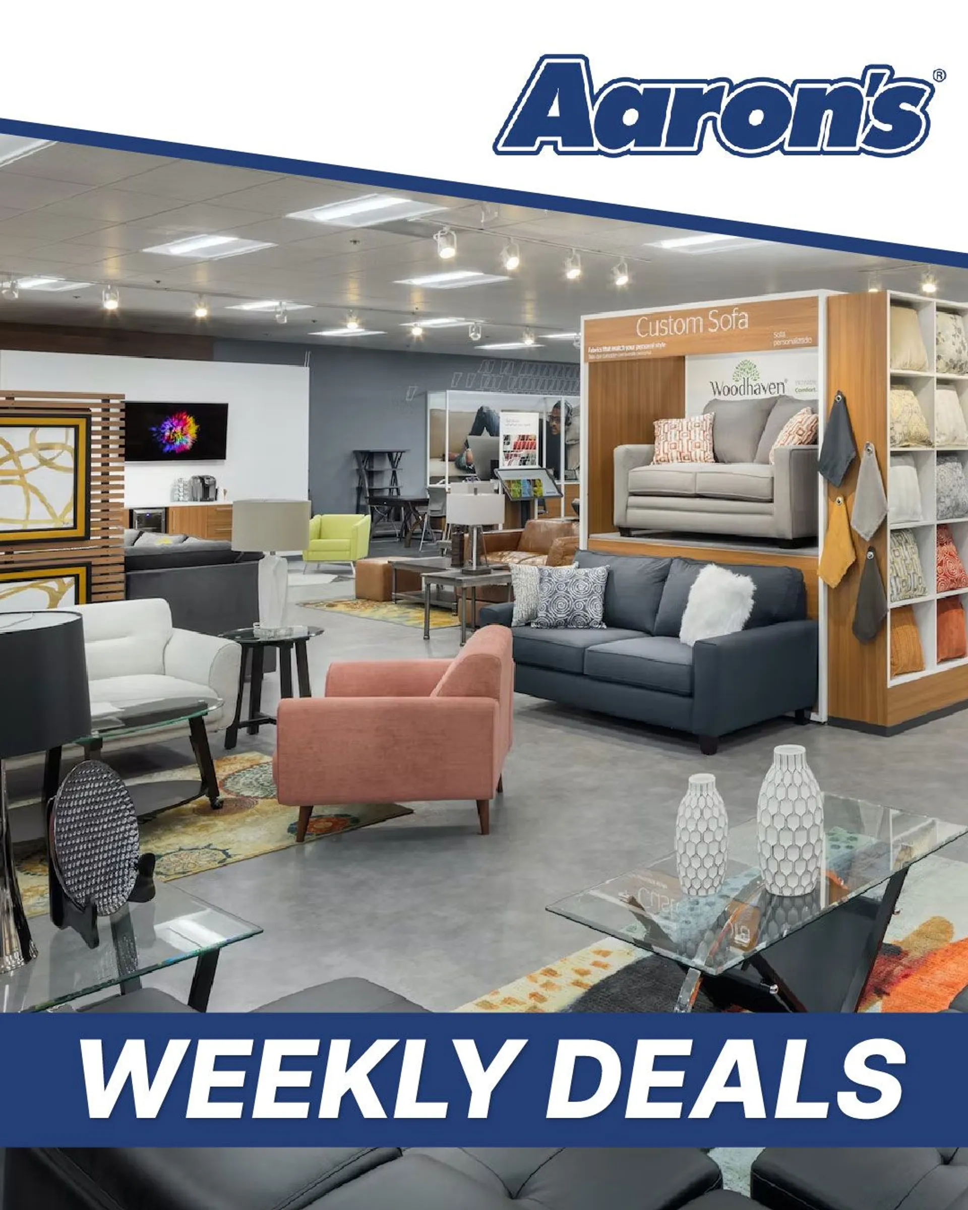 Weekly ad Aaron's - Products on sale from February 5 to February 10 2023 - Page 1