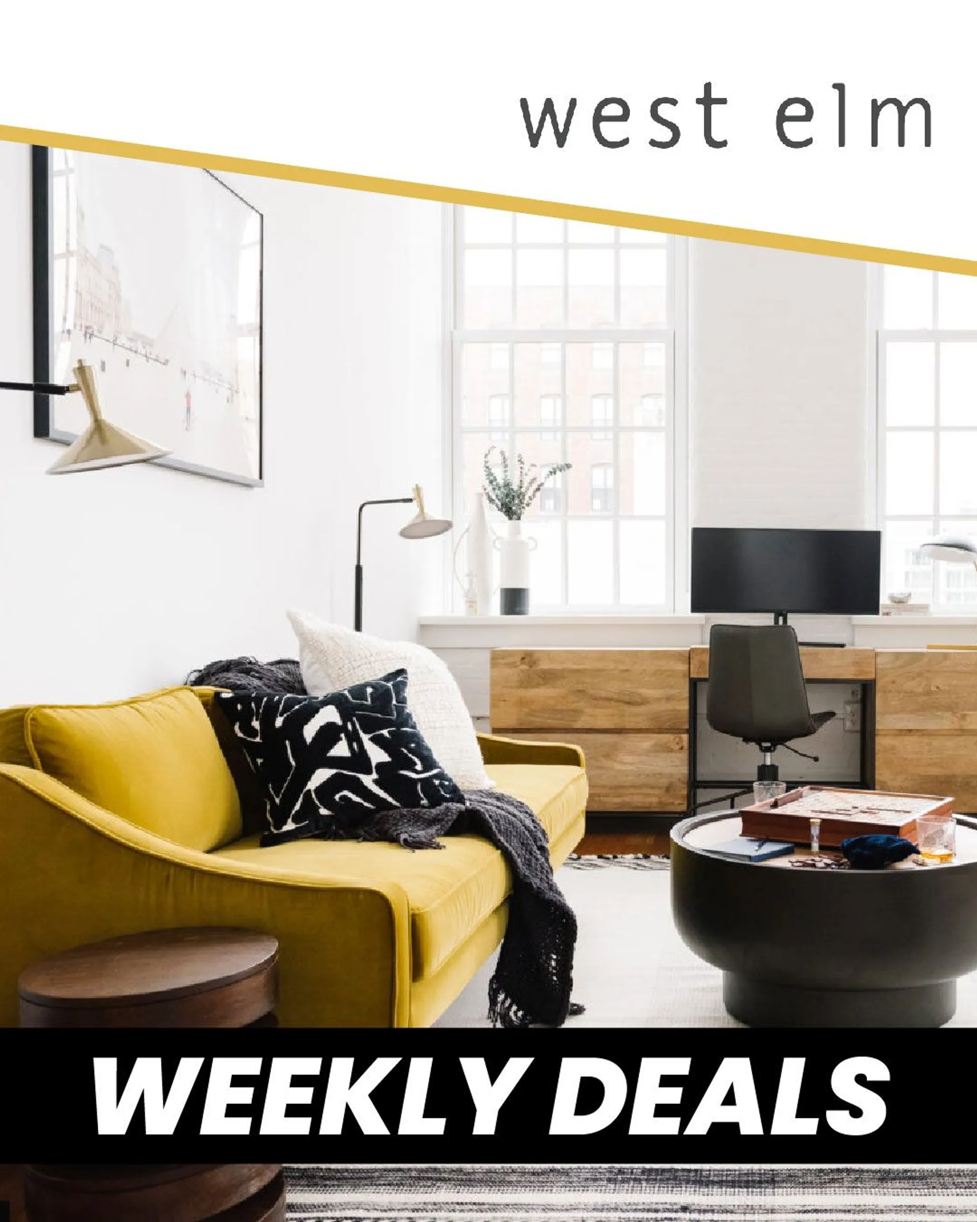Weekly ad West Elm - Products on sale from March 30 to April 4 2023 - Page 1