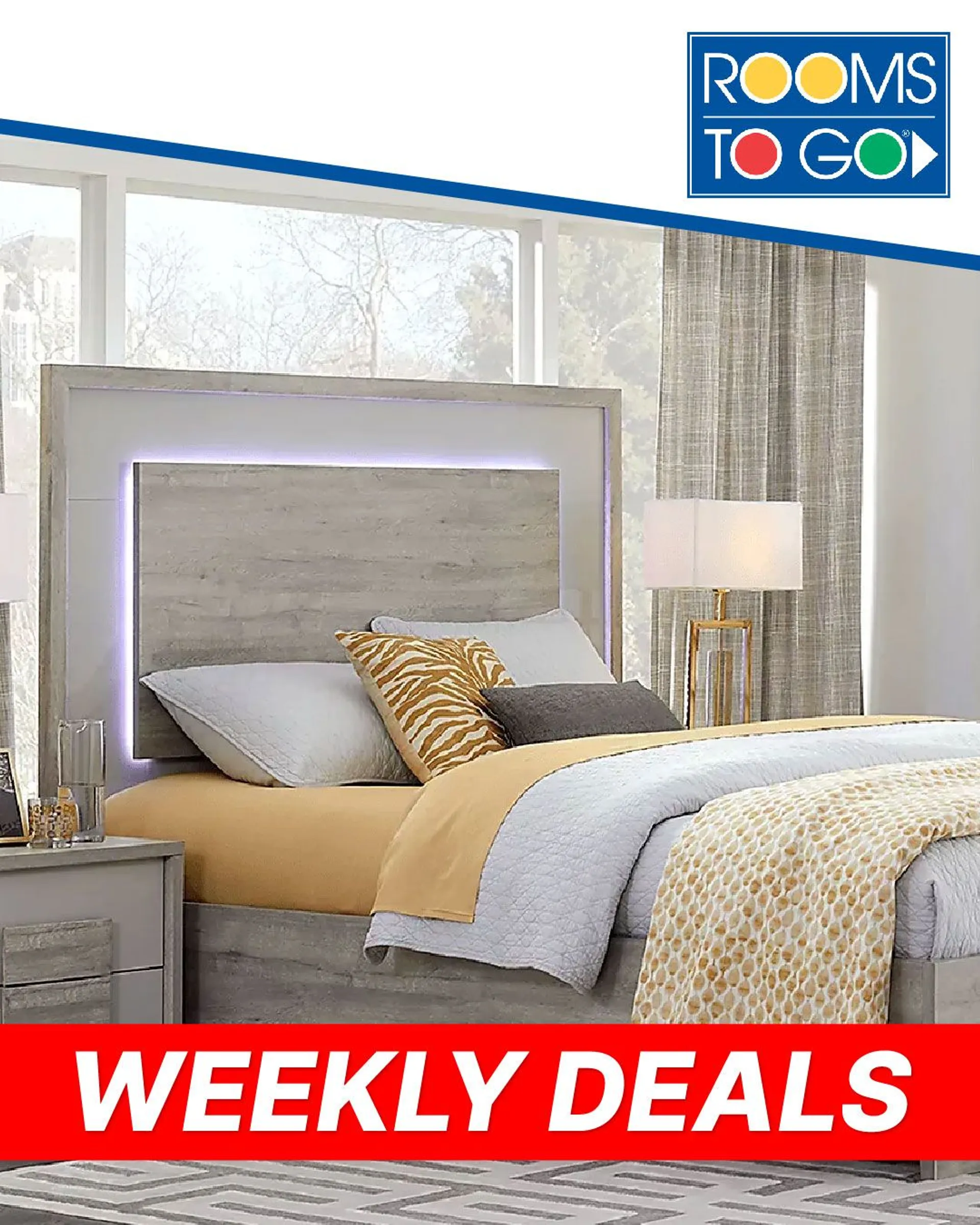 Weekly ad Rooms To Go - Last chance deals from March 29 to April 3 2023 - Page 1