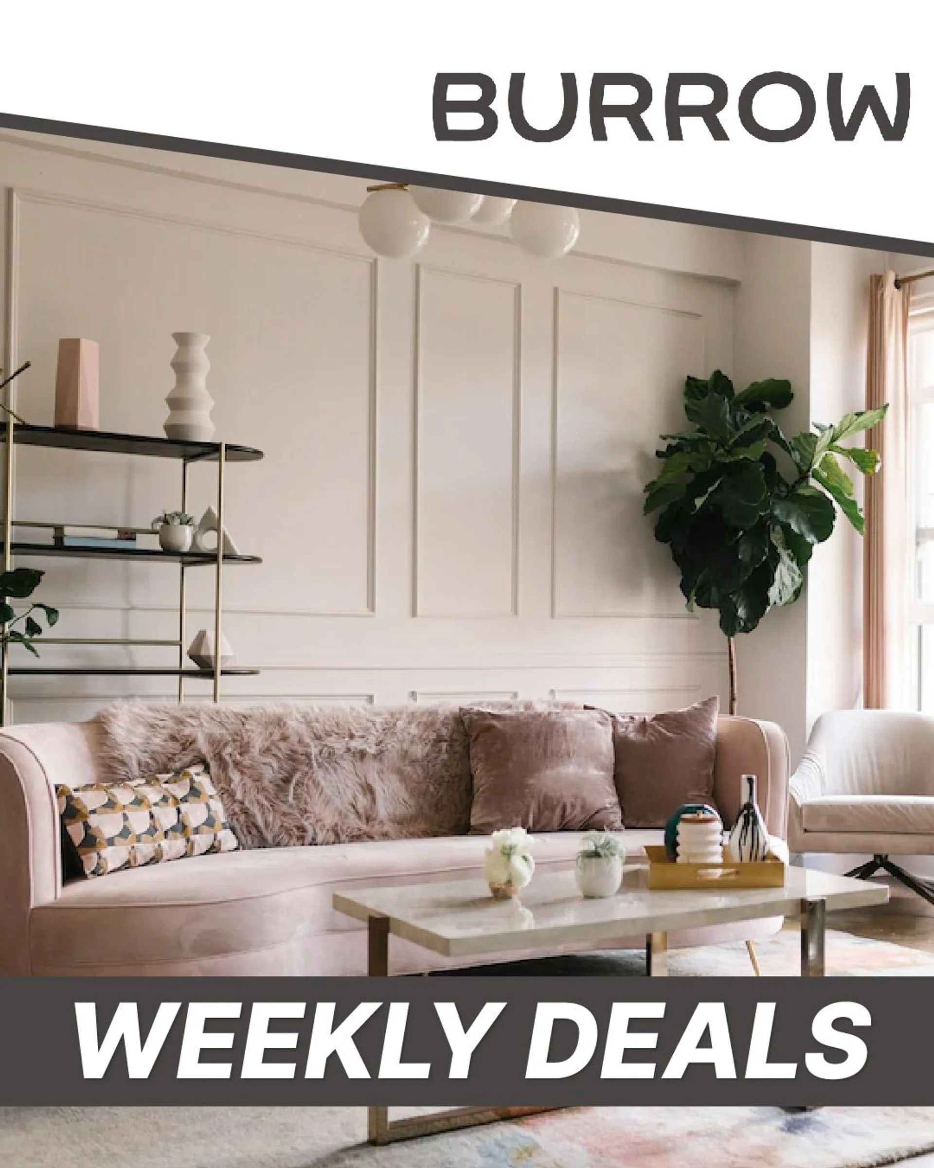 Weekly ad Burrow - Clearance Products from March 30 to April 4 2023 - Page 1