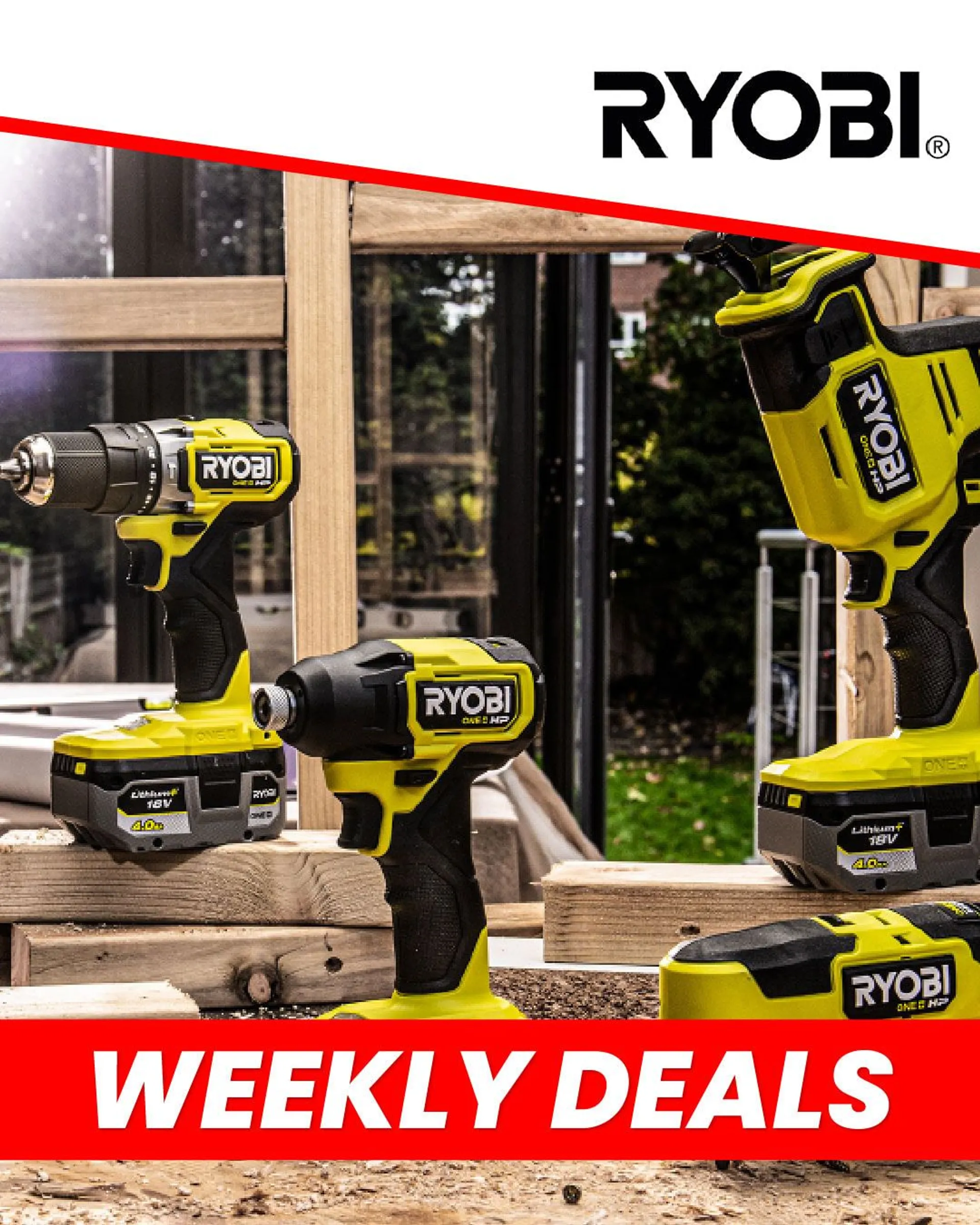 Weekly ad Ryobi - New products from January 23 to January 28 2023 - Page 1