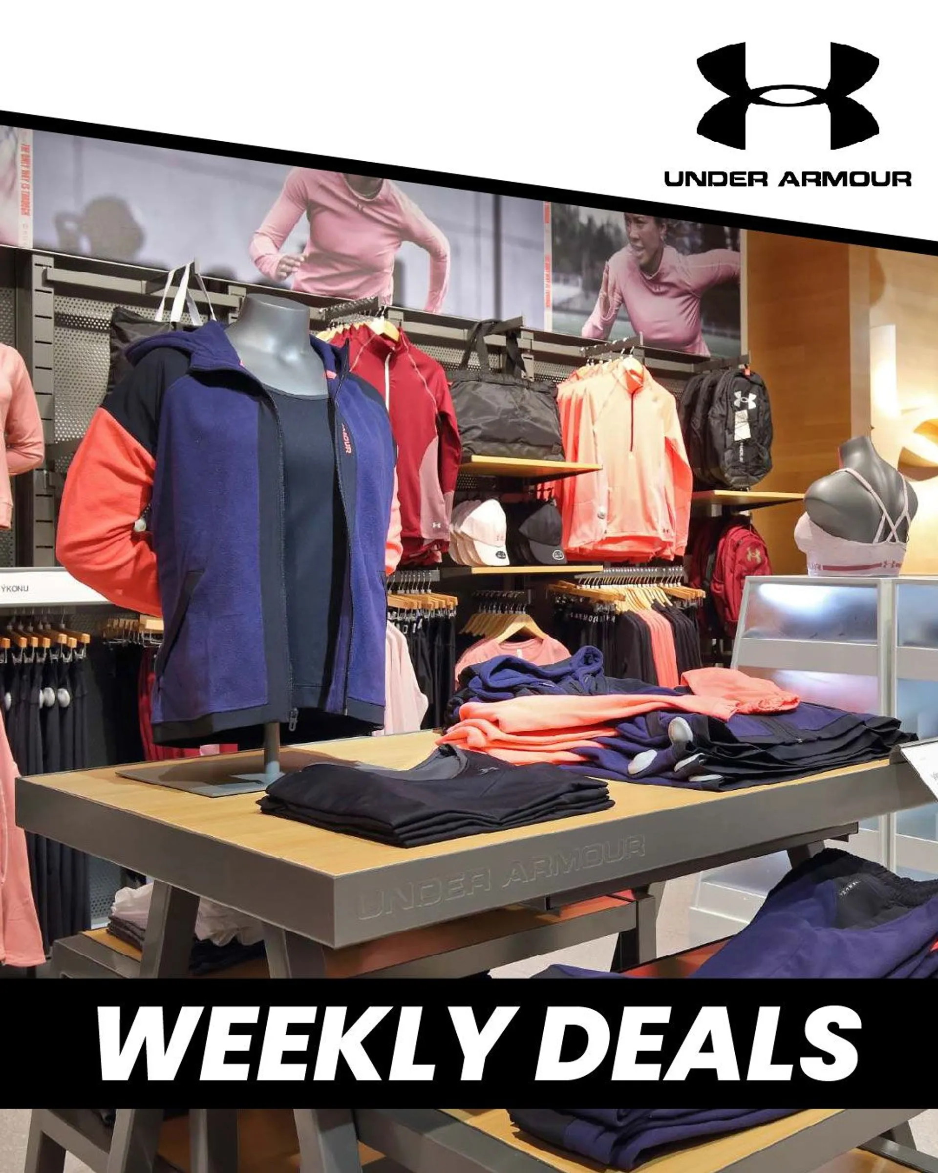 Weekly ad Under Armour - Outlet deals from February 3 to February 8 2023 - Page 1