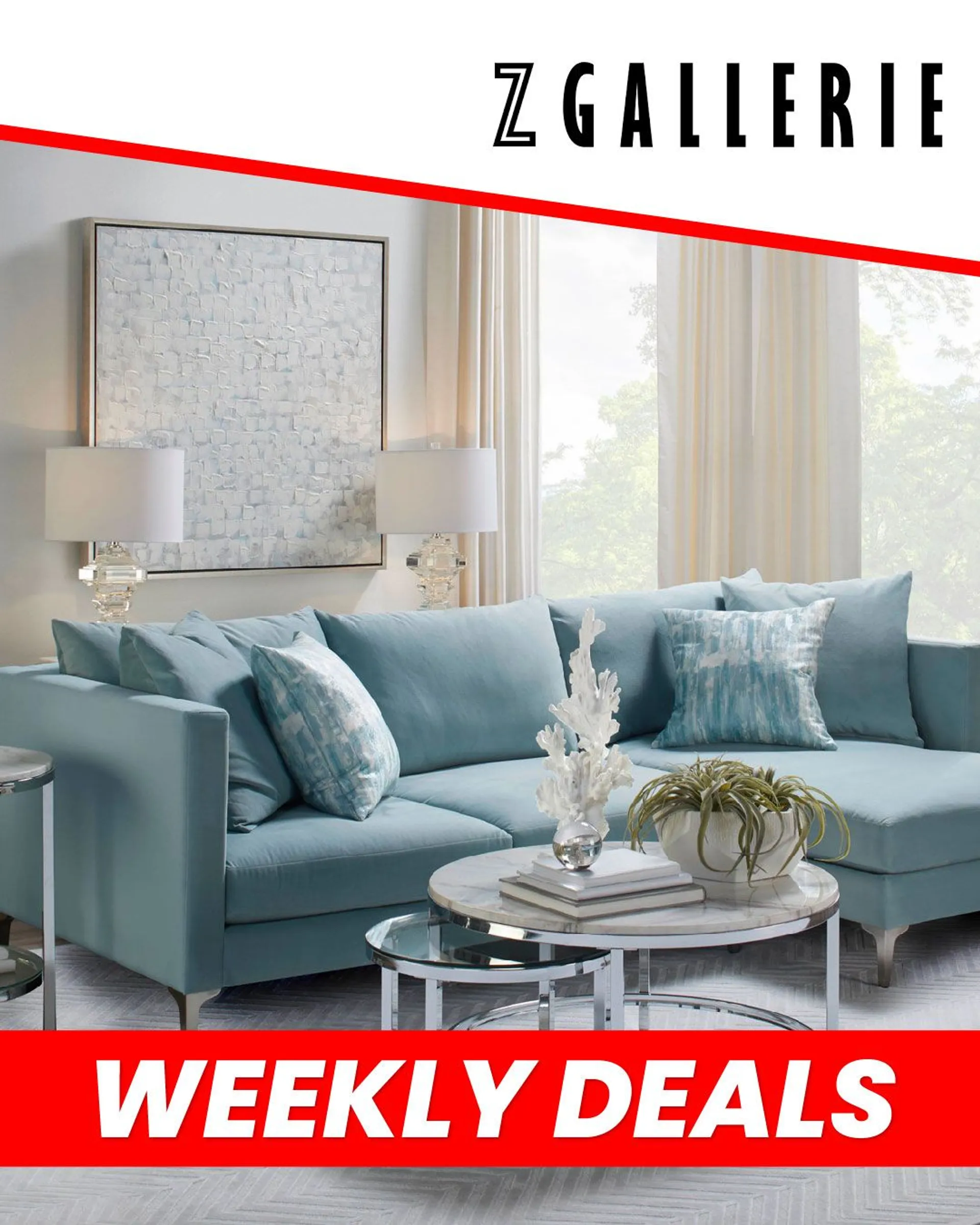 Weekly ad ZGallerie - New products from January 15 to January 20 2023 - Page 1