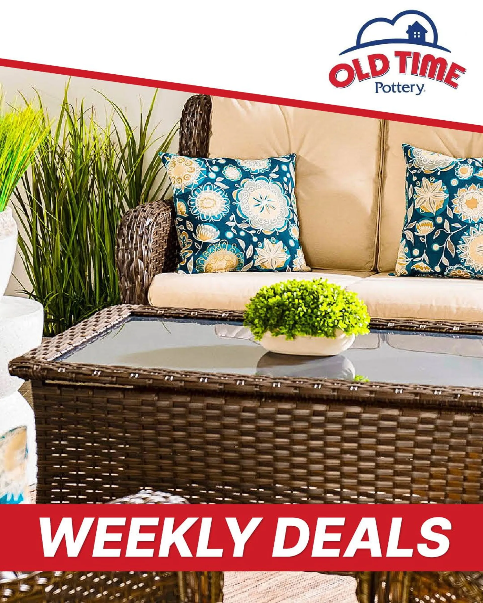 Weekly ad Old Time Pottery - Dining furniture from January 17 to January 22 2023 - Page 1