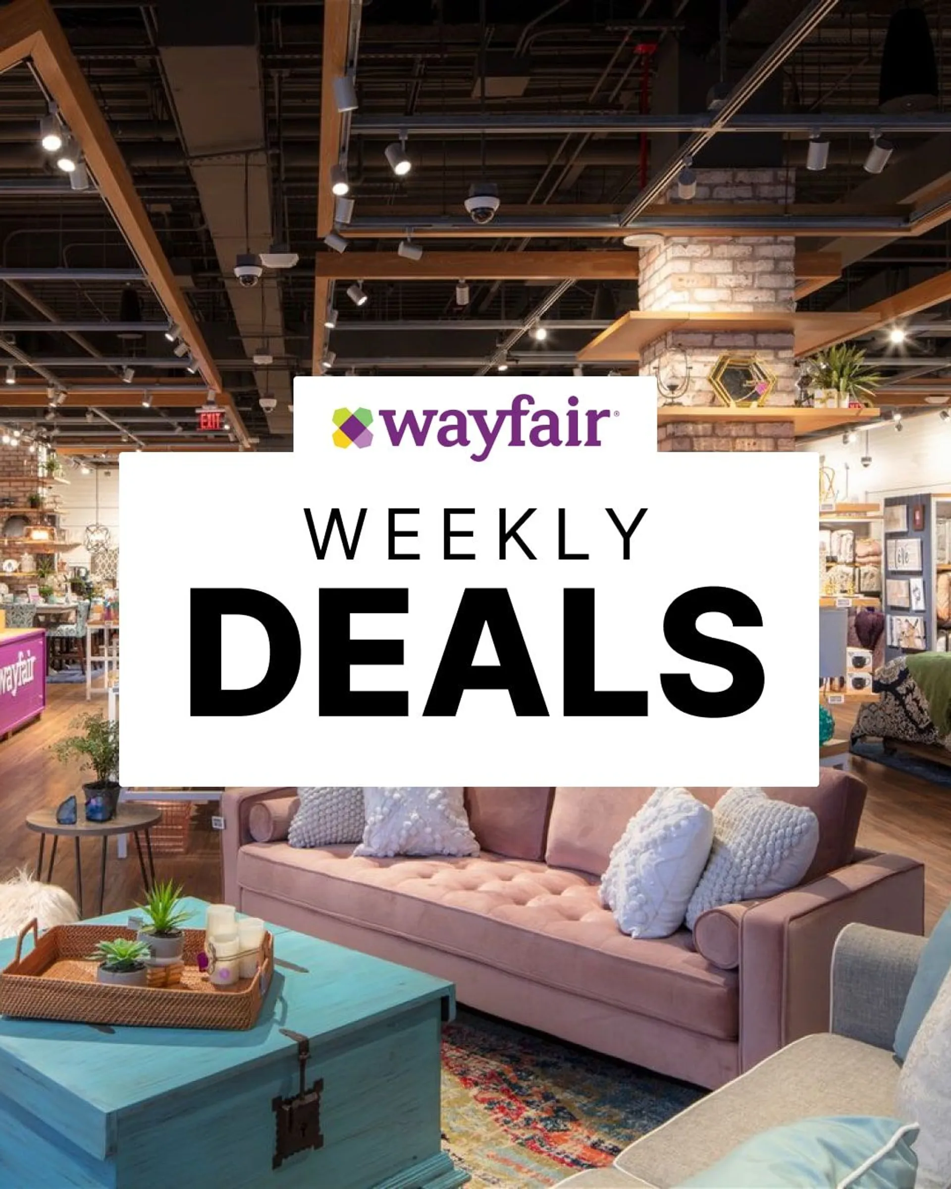 Wayfair - Furniture Deals! from March 19 to March 24 2023 - flyer page 1