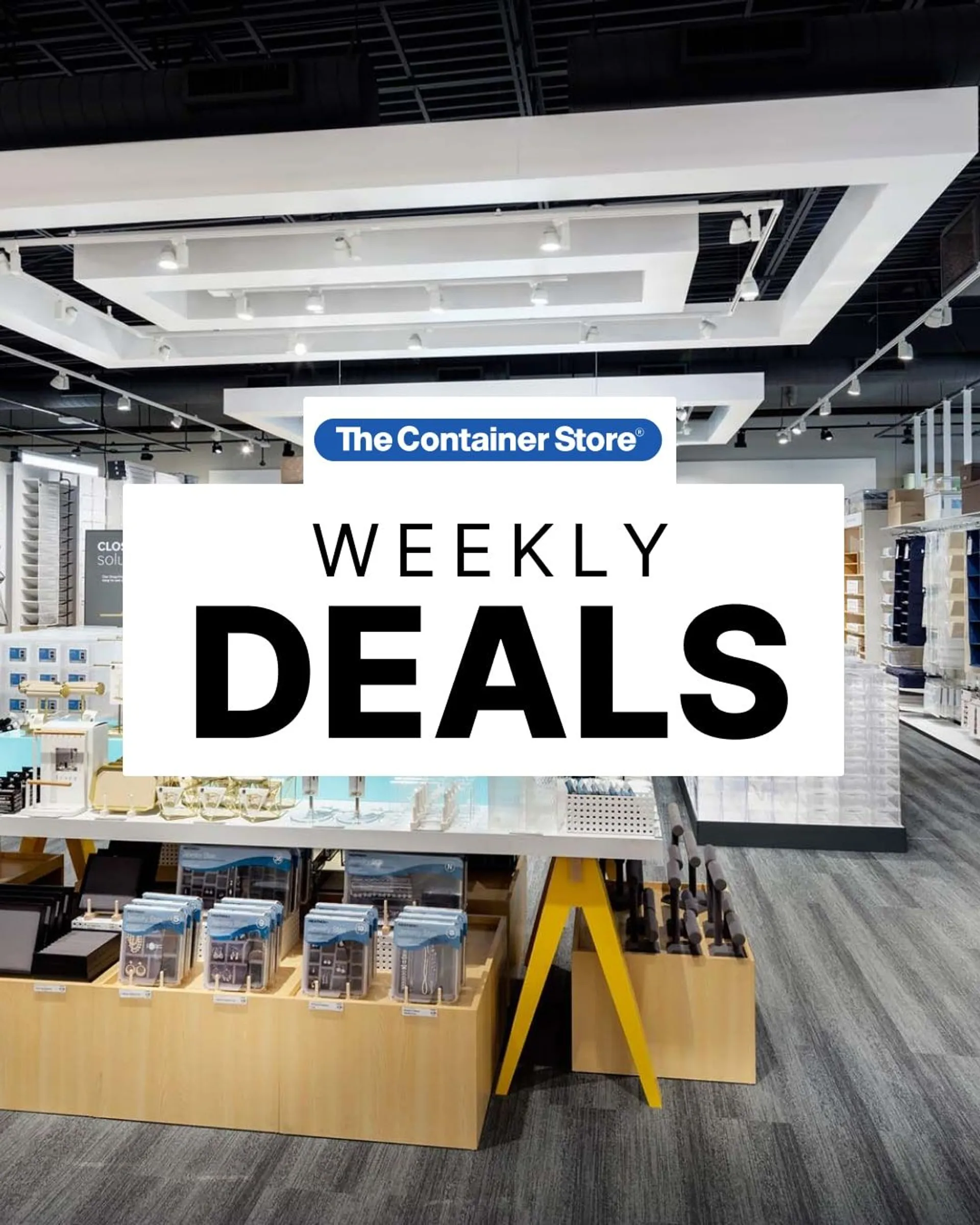Weekly ad The Container Store - Weekly deals from November 28 to December 3 2022 - Page 1