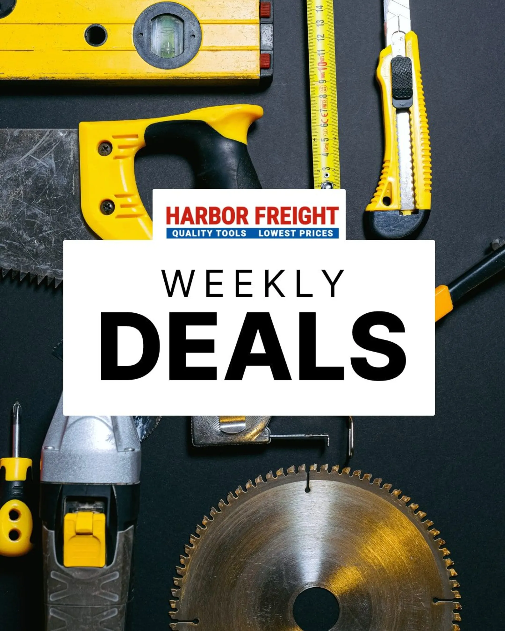 Weekly ad Harbor Freight - Inside Track Deals! from March 27 to April 1 2023 - Page 1
