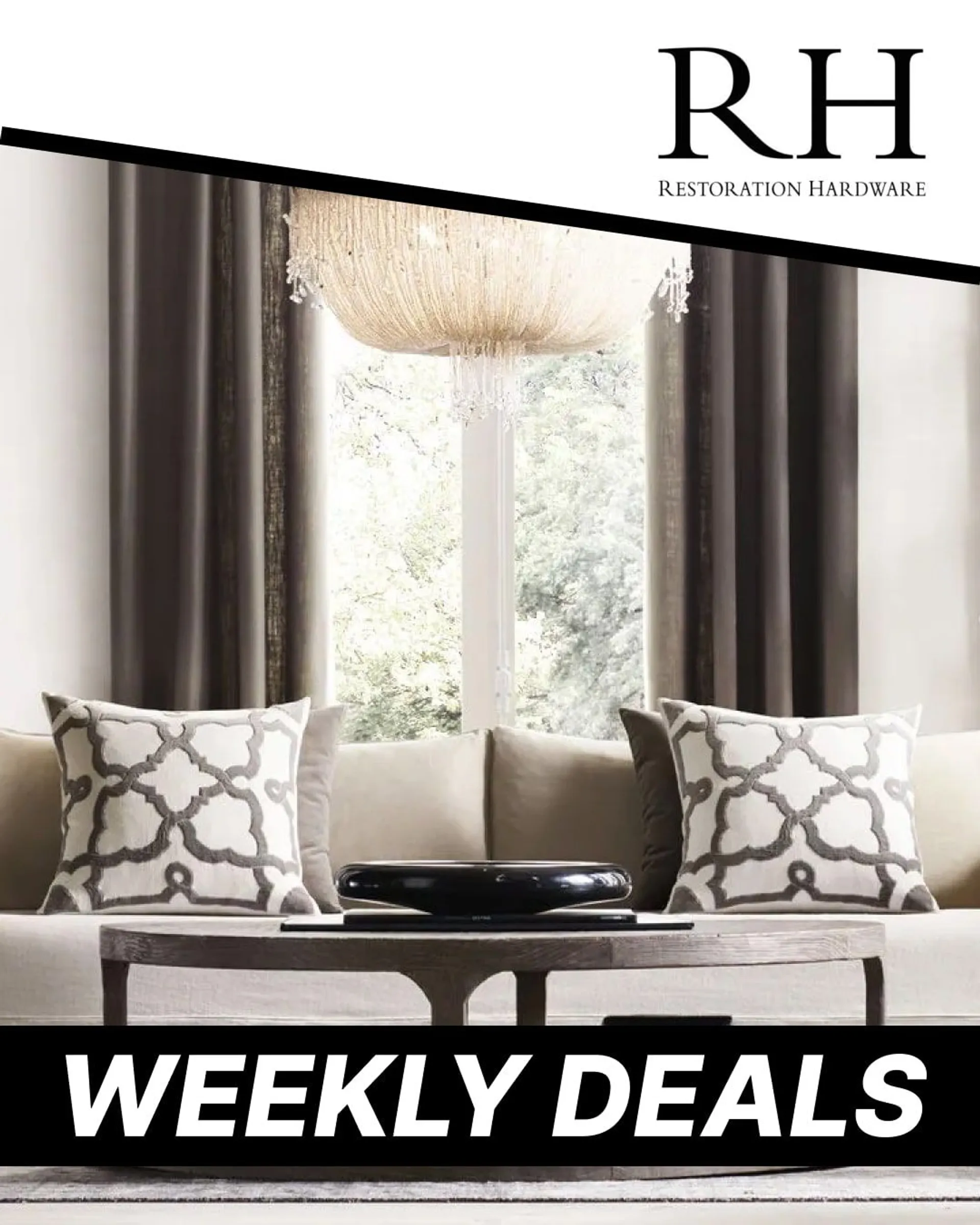Weekly ad Restoration Hardware - Products on sale from January 27 to February 1 2023 - Page 1