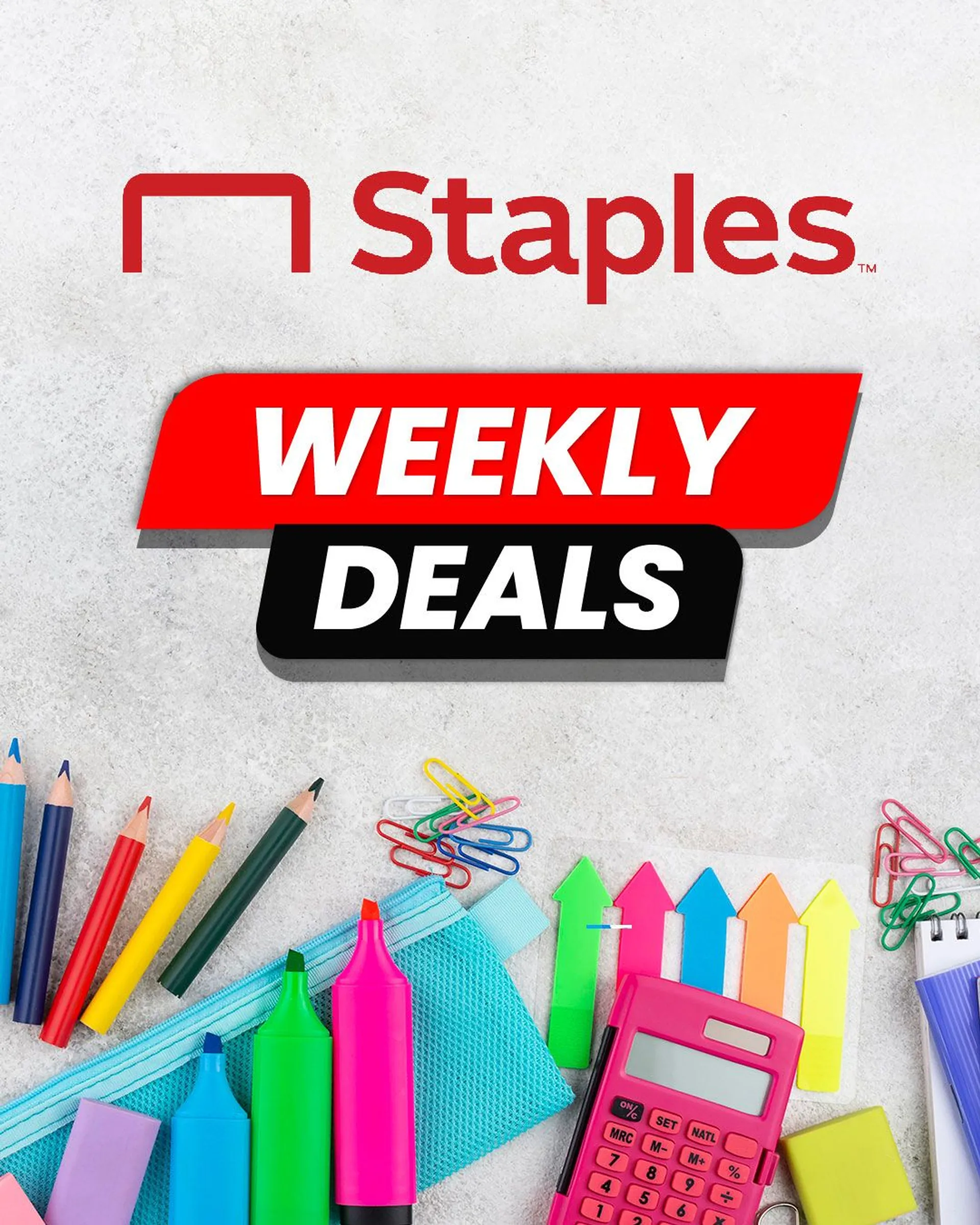 Weekly ad Staples - Department Stores from May 25 to May 30 2023 - Page 1
