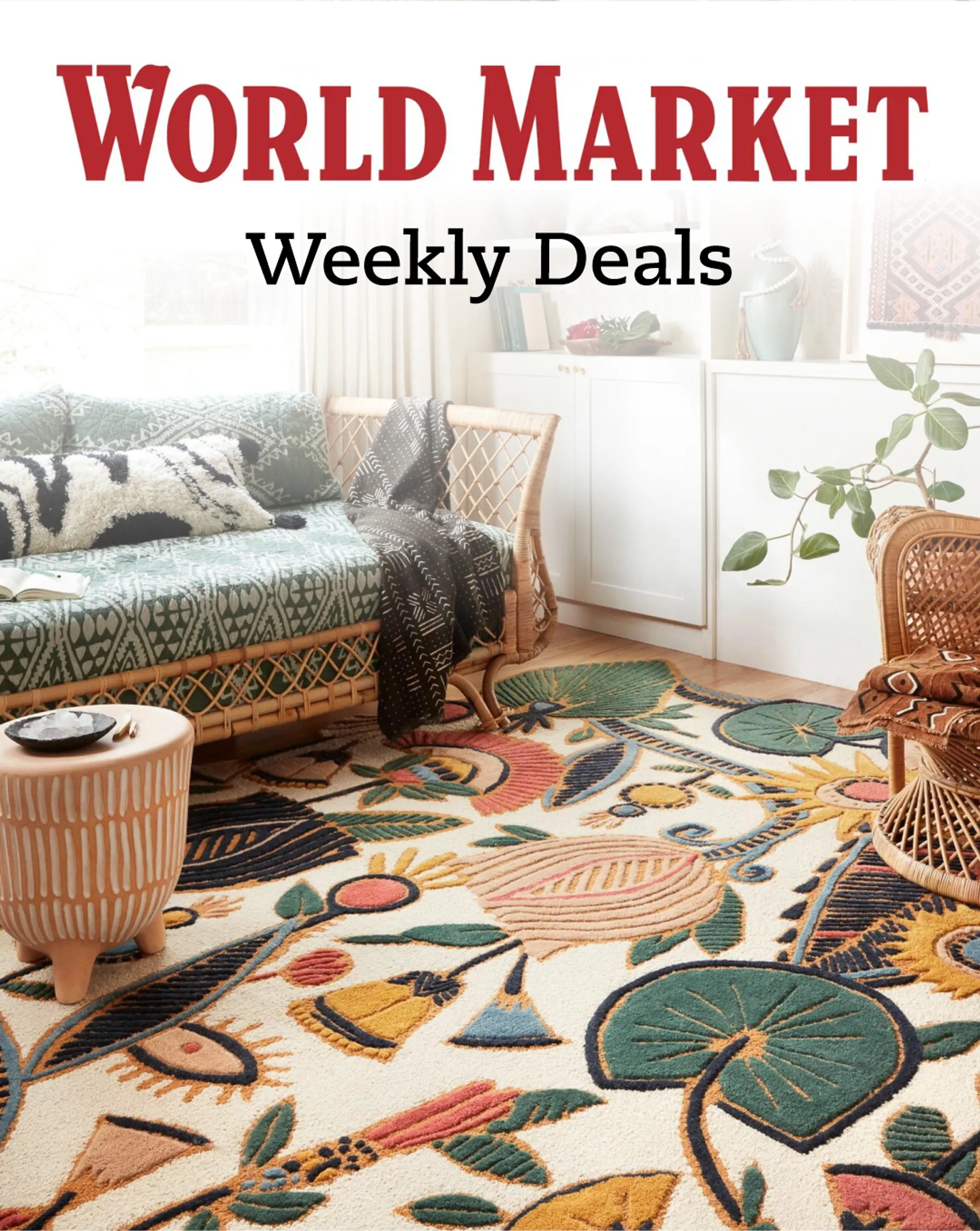 Weekly ad World Market - Weekly deals from May 29 to June 3 2023 - Page 1