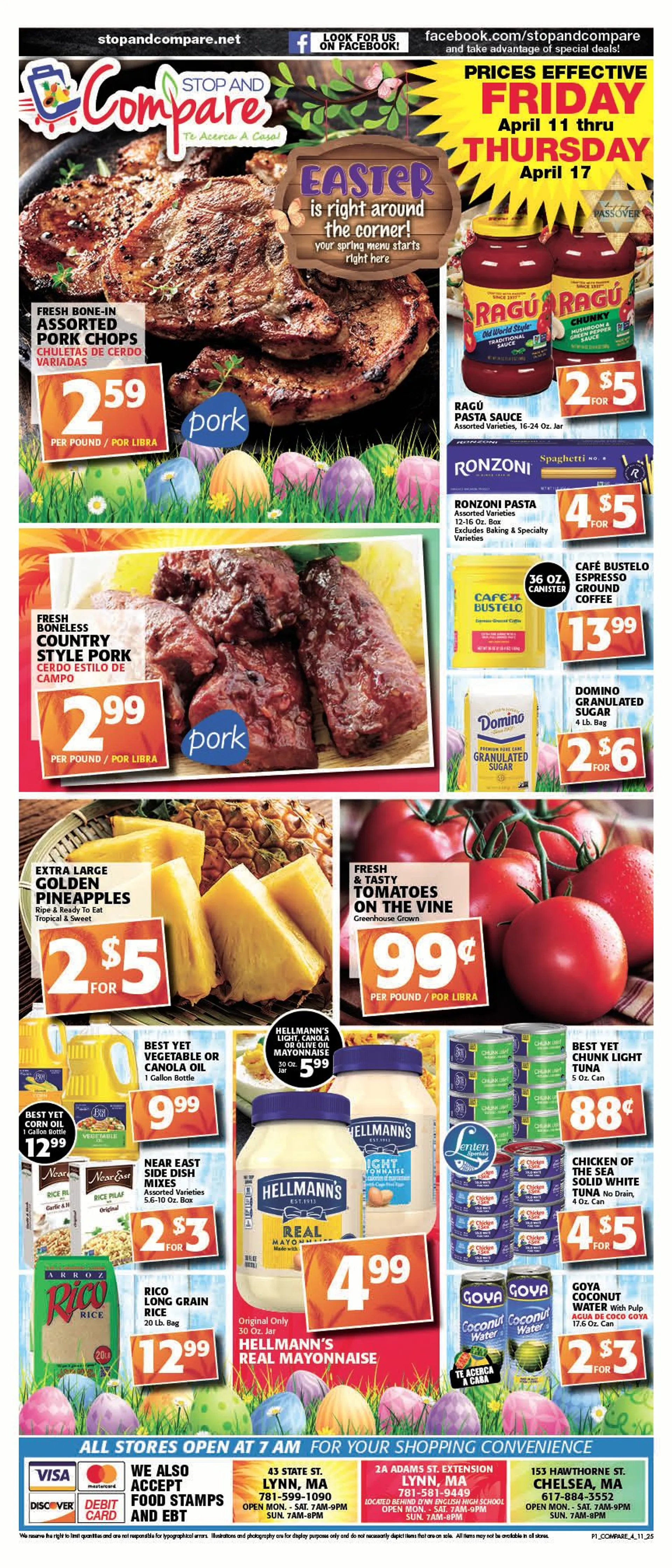 Weekly ad Stop and Compare Markets sales from April 11 to April 17 2025 - Page 