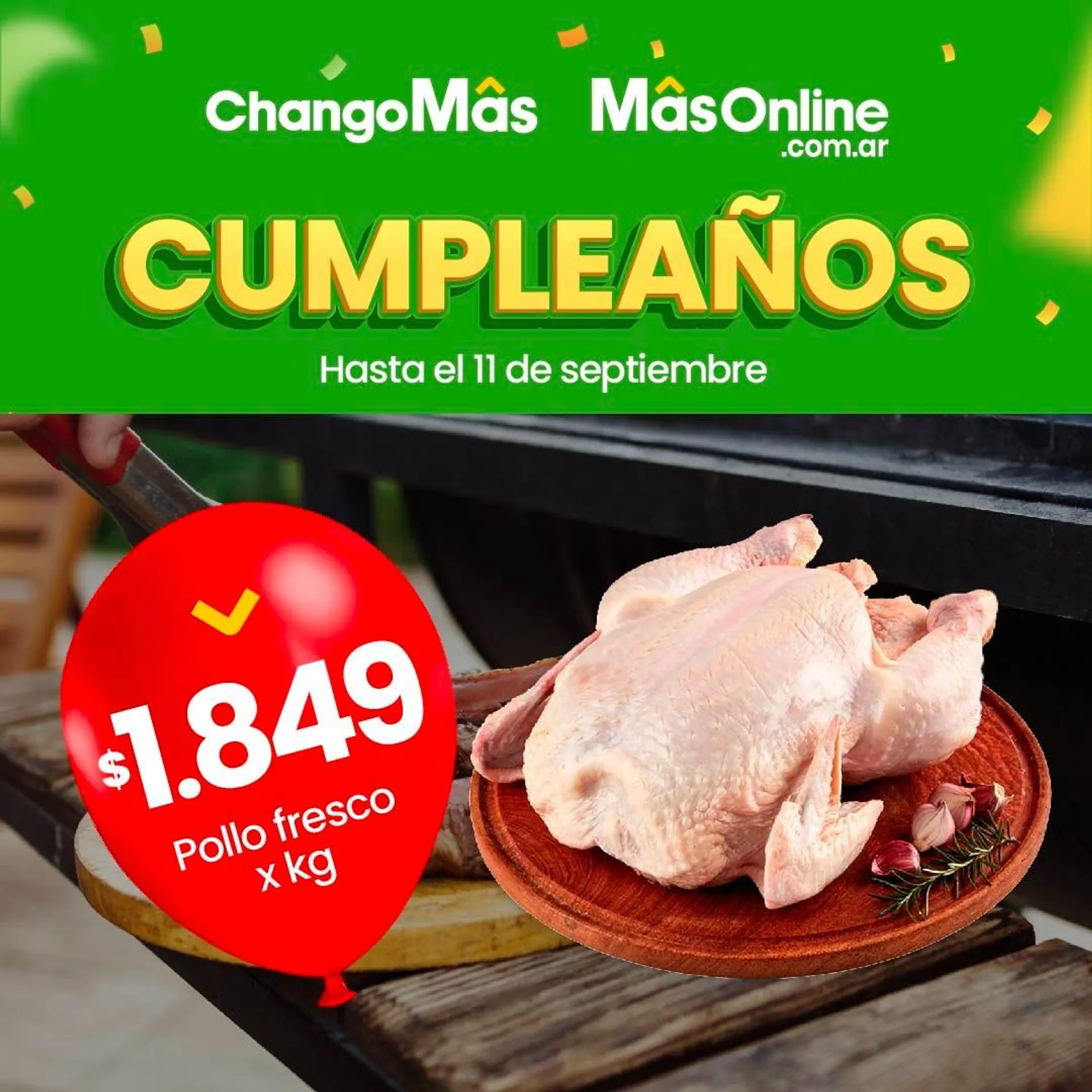 Ofertas de ChangoMas Ofertas de cumpleaños 5 de septiembre al 11 de septiembre 2024 - Página  del catálogo