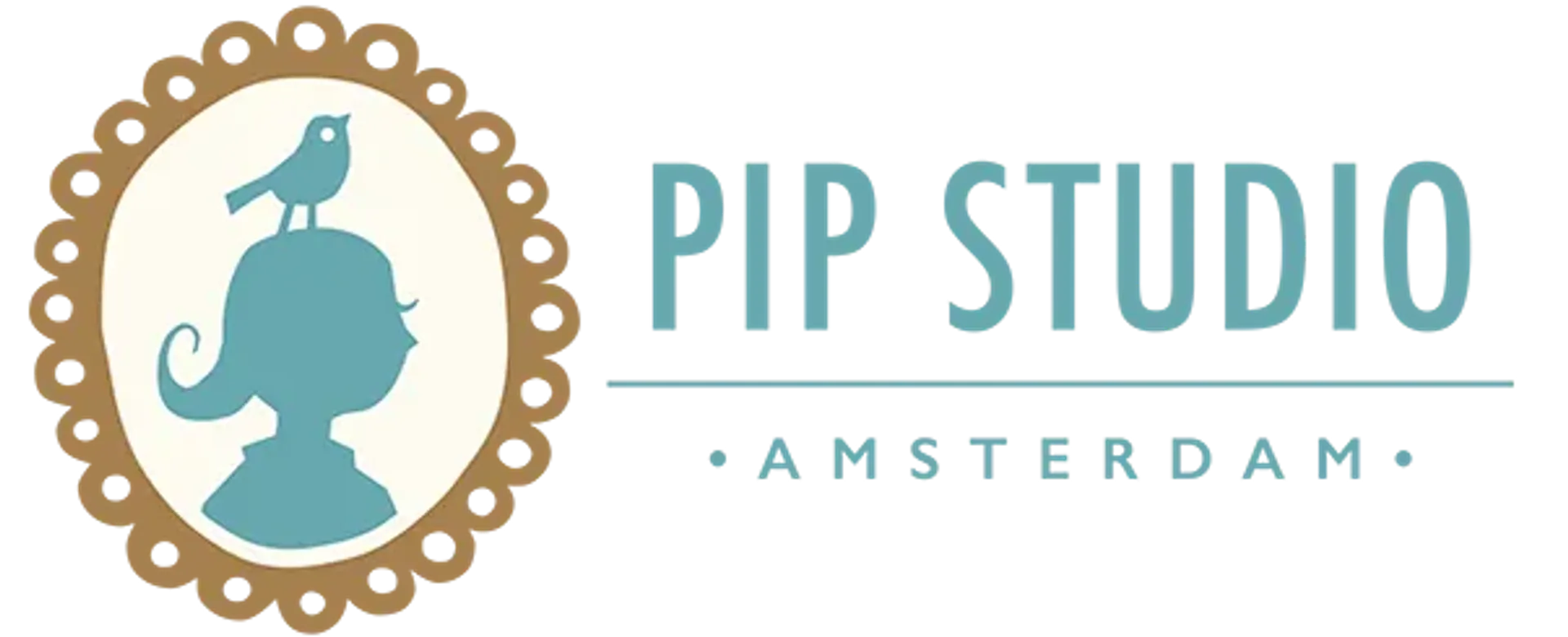 PIP STUDIO logo in de folder van deze week
