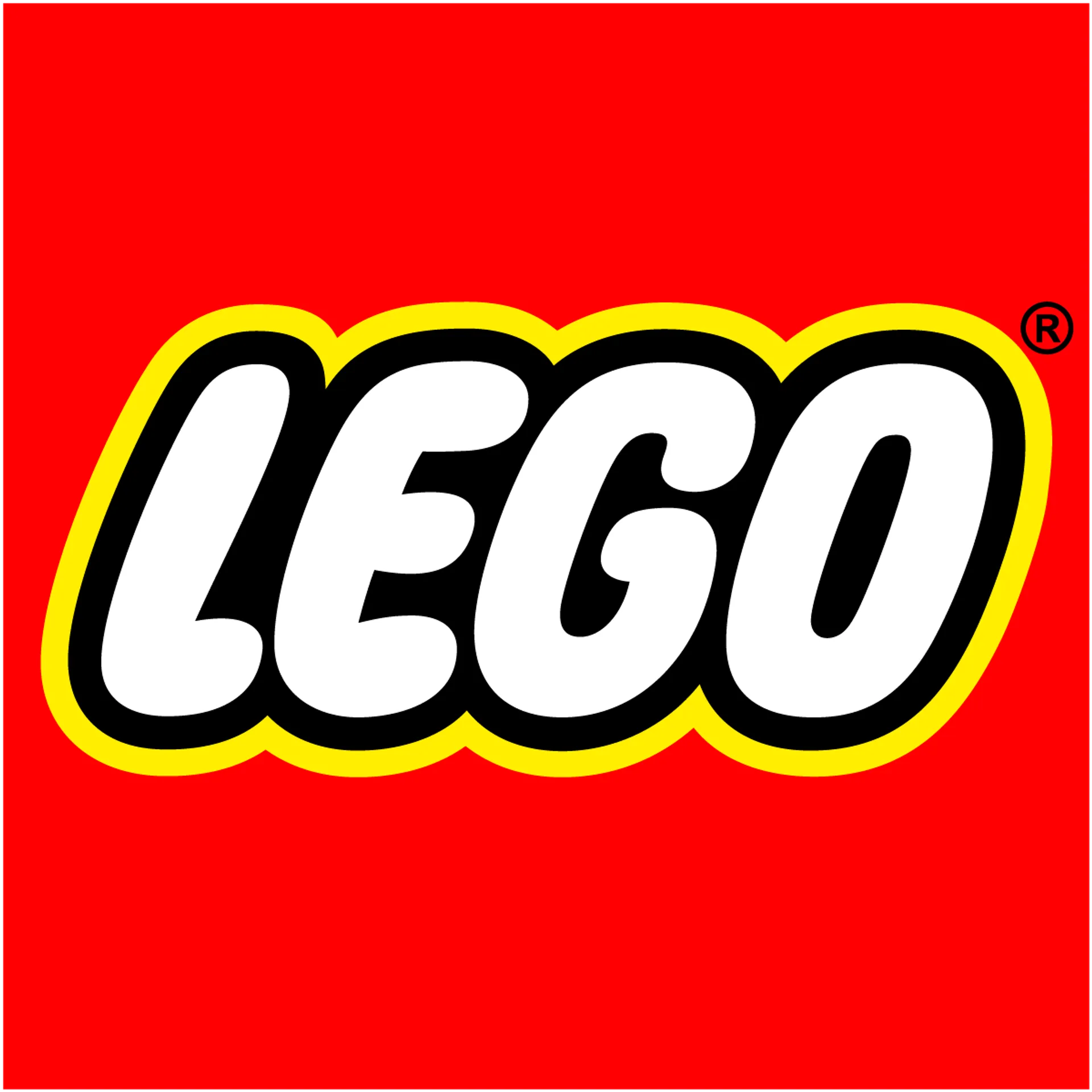 LEGO logo de folhetos