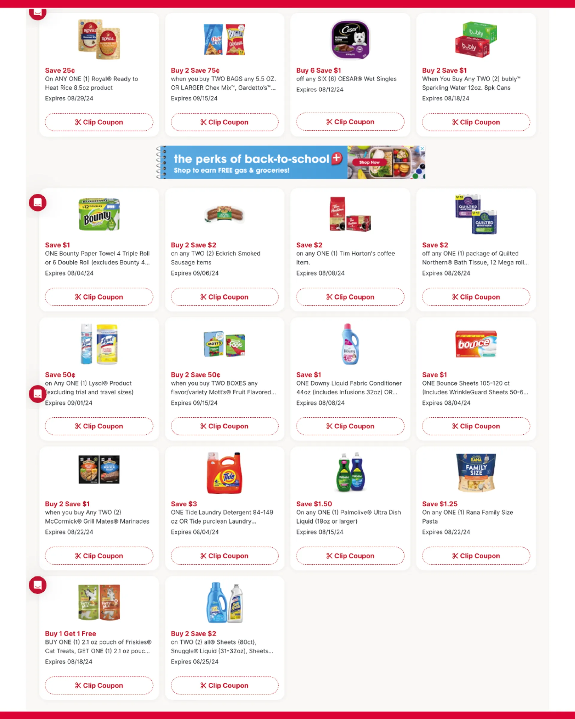 Weekly ad Giant Eagle Big Discounts from August 1 to August 8 2024 - Page 3