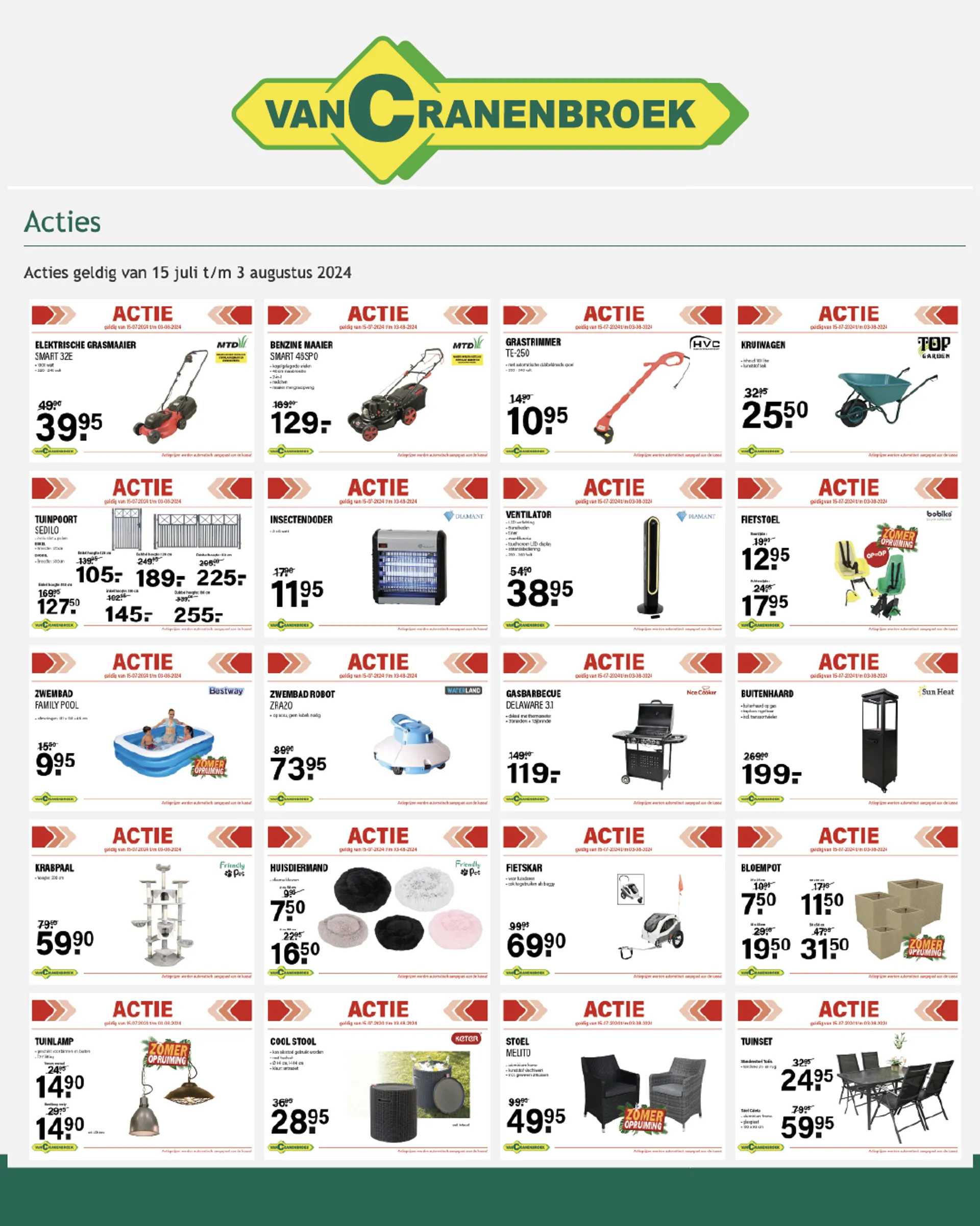 Van Cranenbroek Wekelijkse folder van 1 augustus tot 3 augustus 2024 - Folder pagina 
