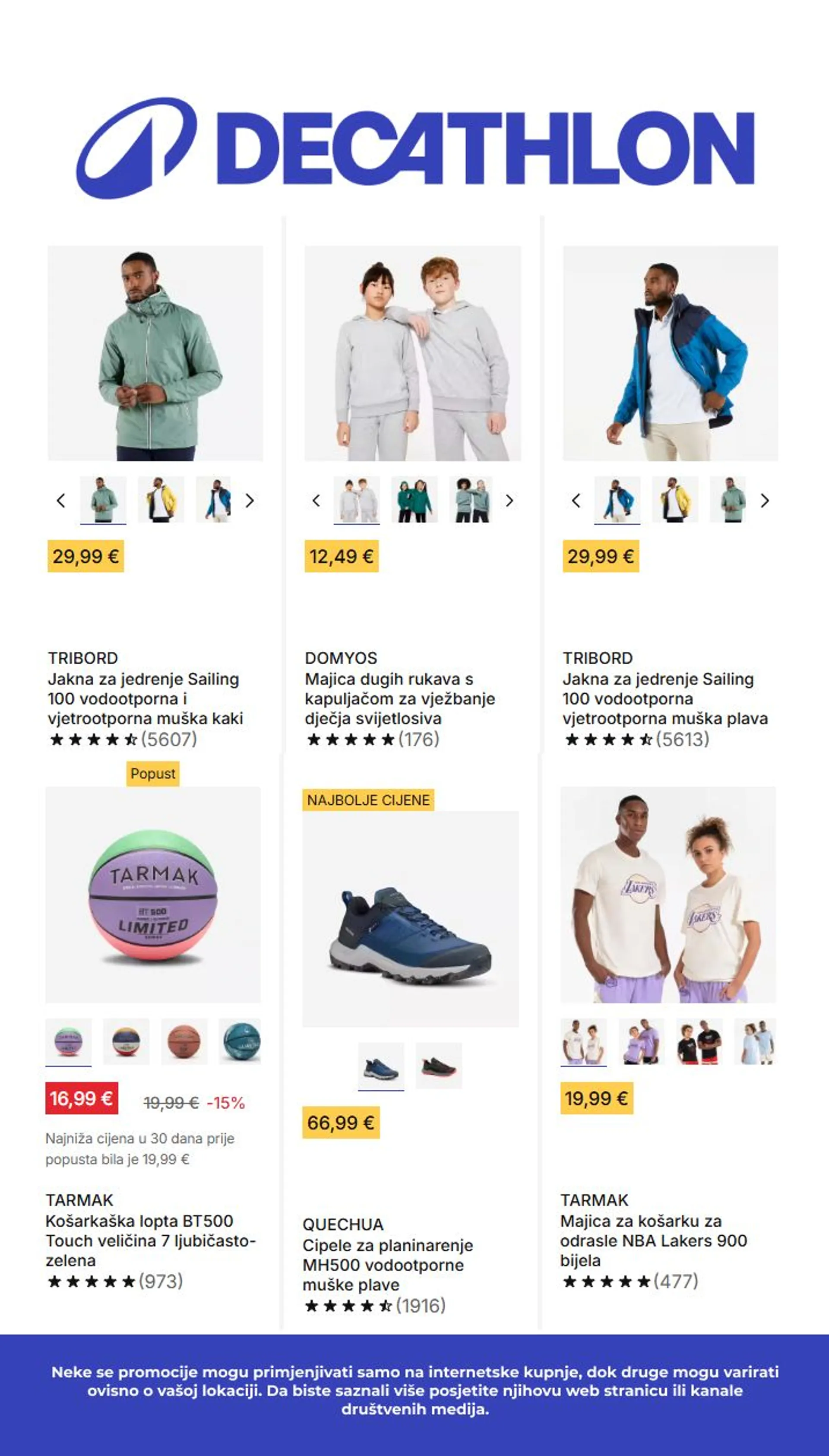 Katalog Decathlon od 10. veljače do 28. veljače 2025. - Pregled Stranica 3