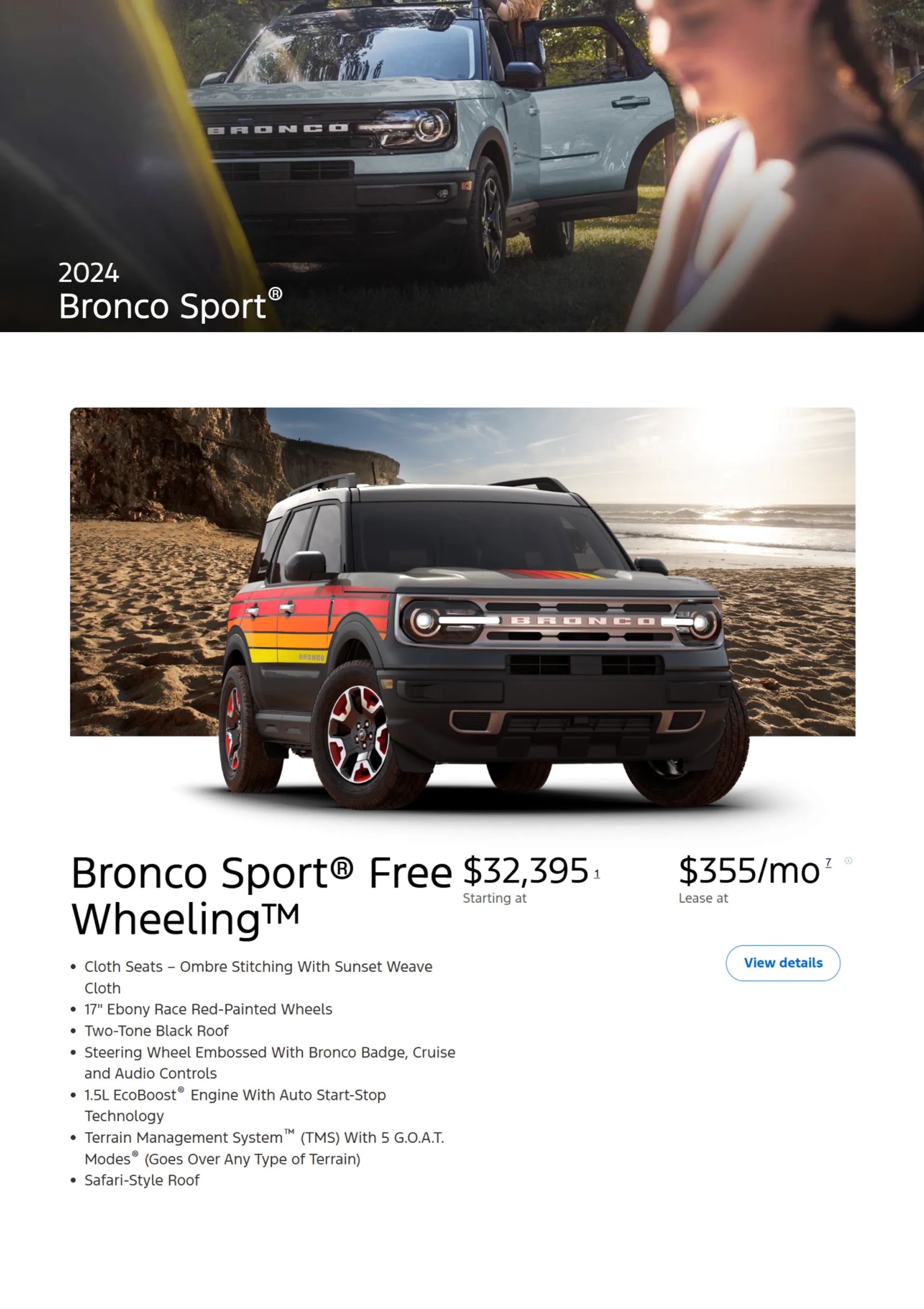 Weekly ad Ford Bronco 2024 from November 22 to December 31 2024 - Page 