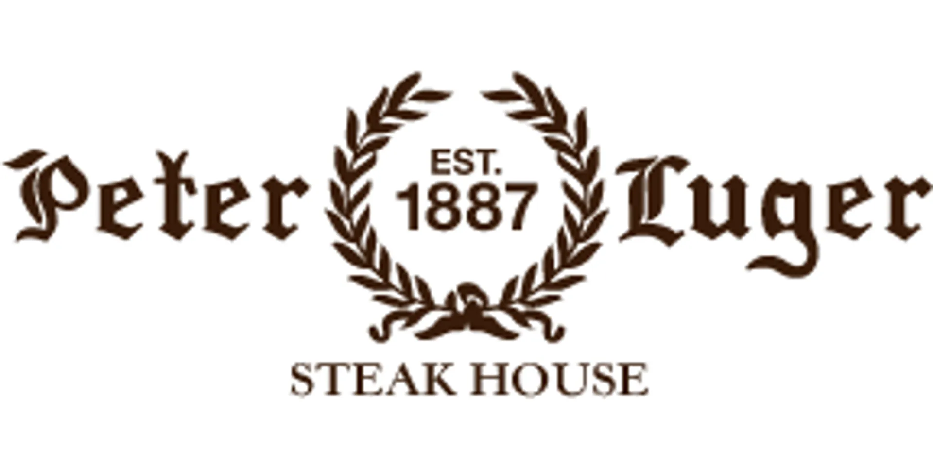 Peter Luger Steak House logo. Current weekly ad