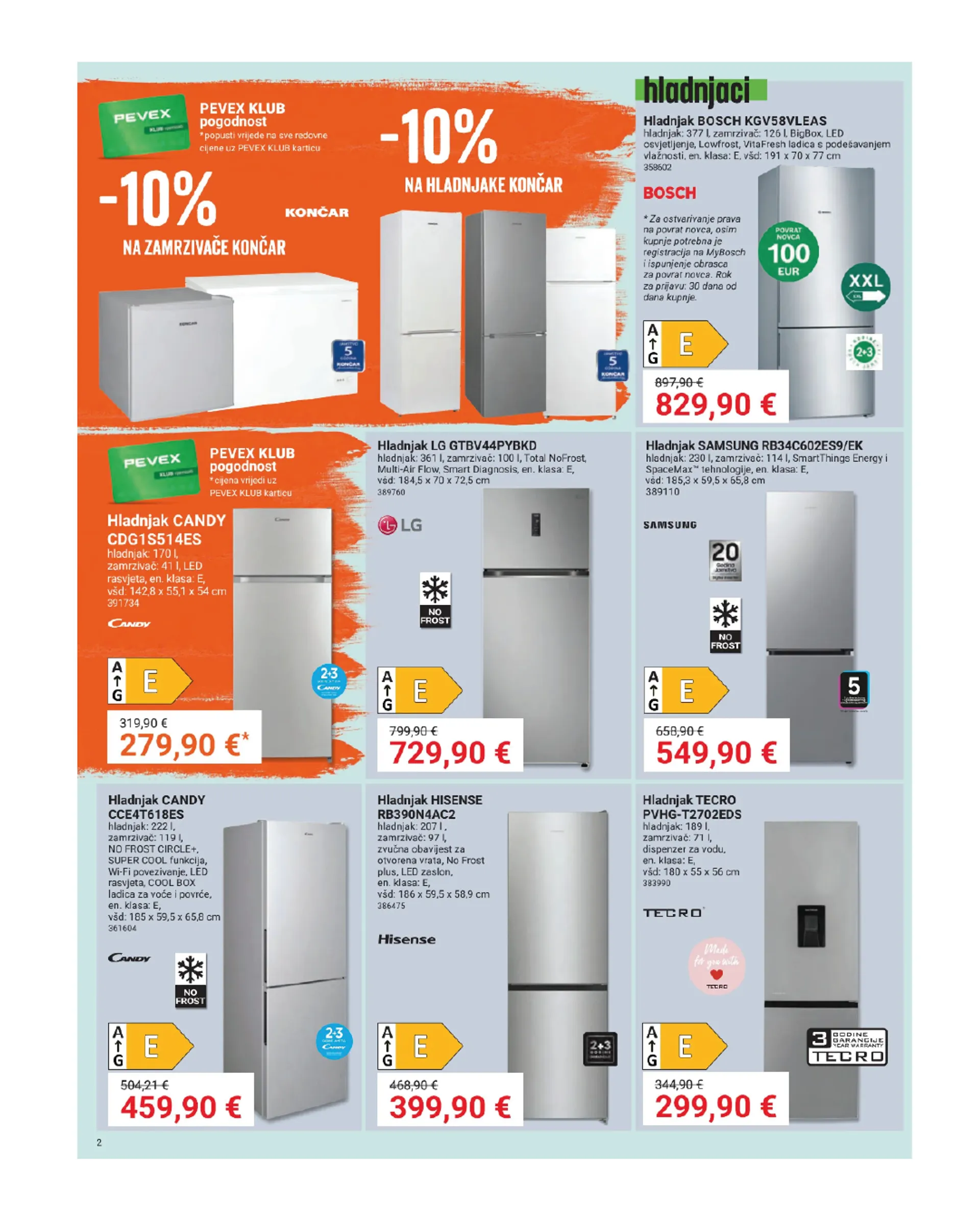 Katalog Pevex Ponudbe & popusti od 25. srpnja do 26. kolovoza 2024. - Pregled Stranica 2