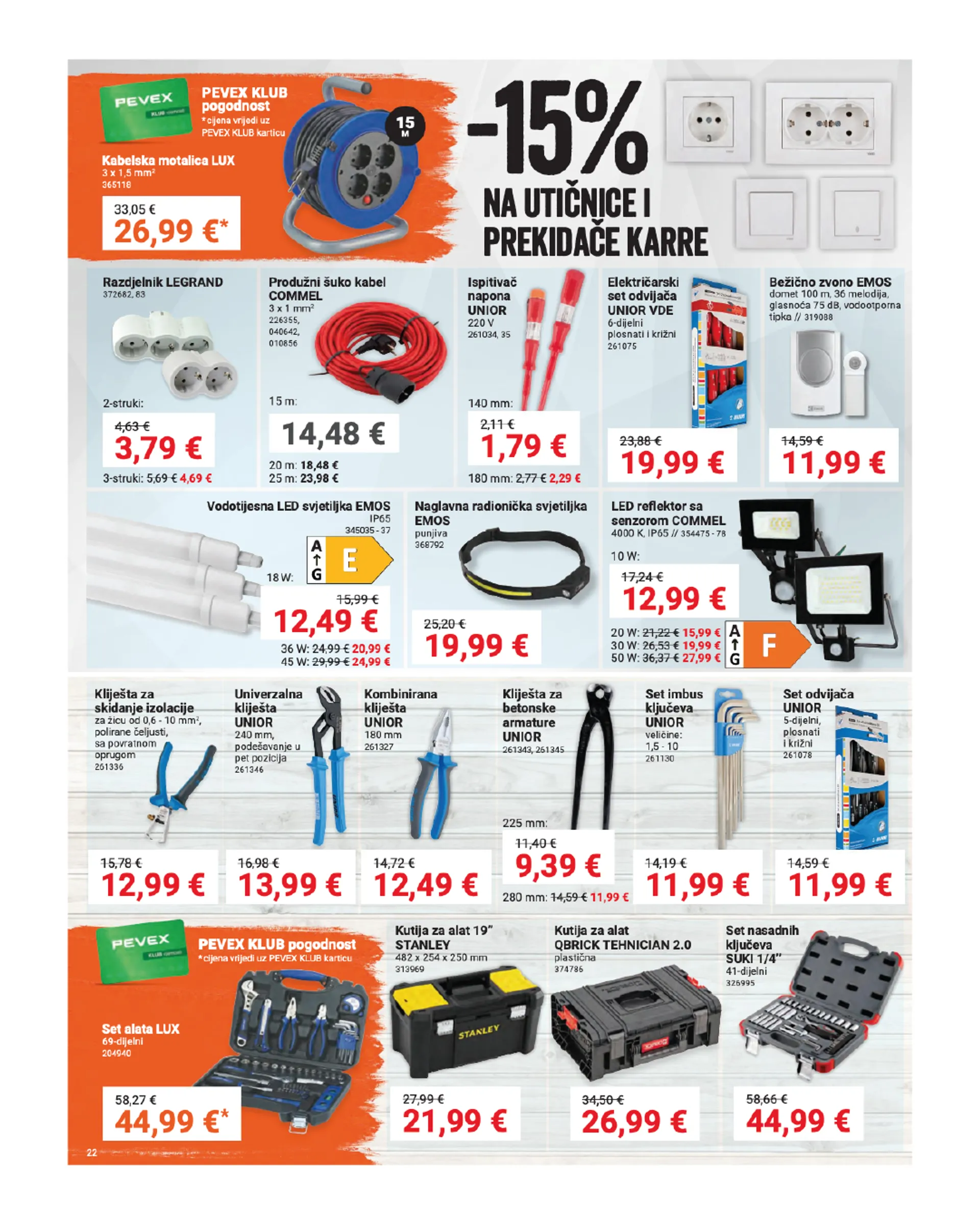 Katalog Pevex Ponudbe & popusti od 25. srpnja do 26. kolovoza 2024. - Pregled Stranica 22