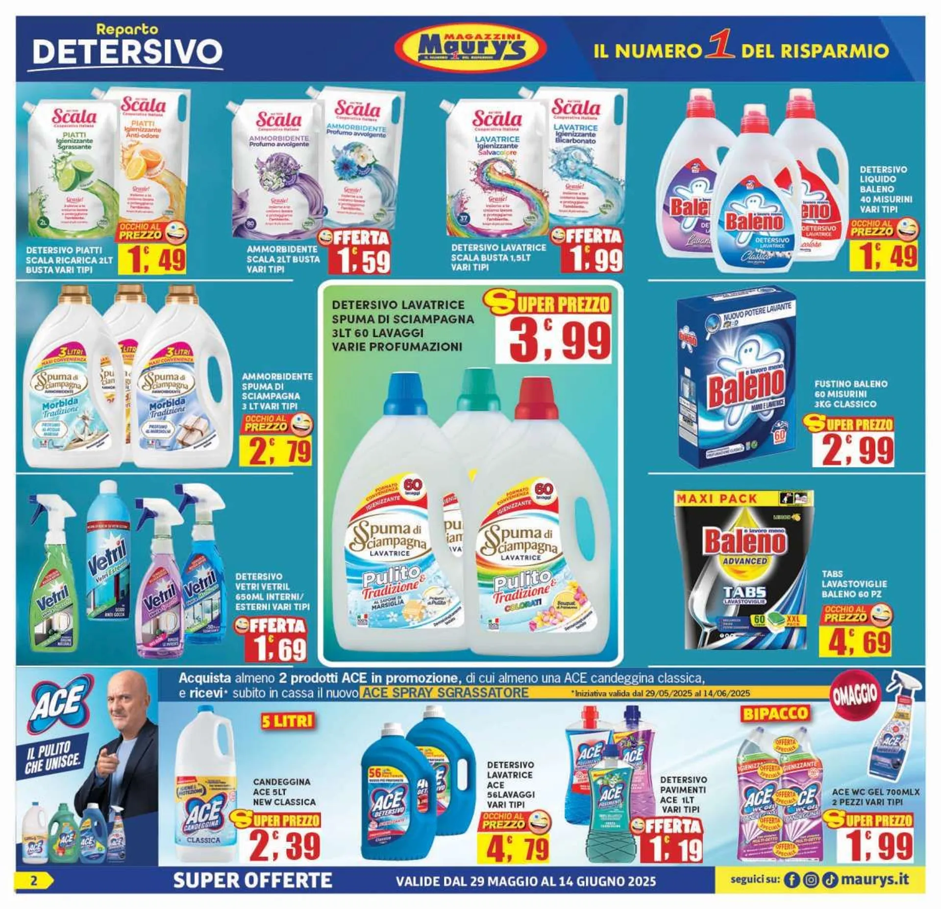  Volantini Maury's da 27 maggio a 14 giugno di 2025 - Pagina del volantino 18