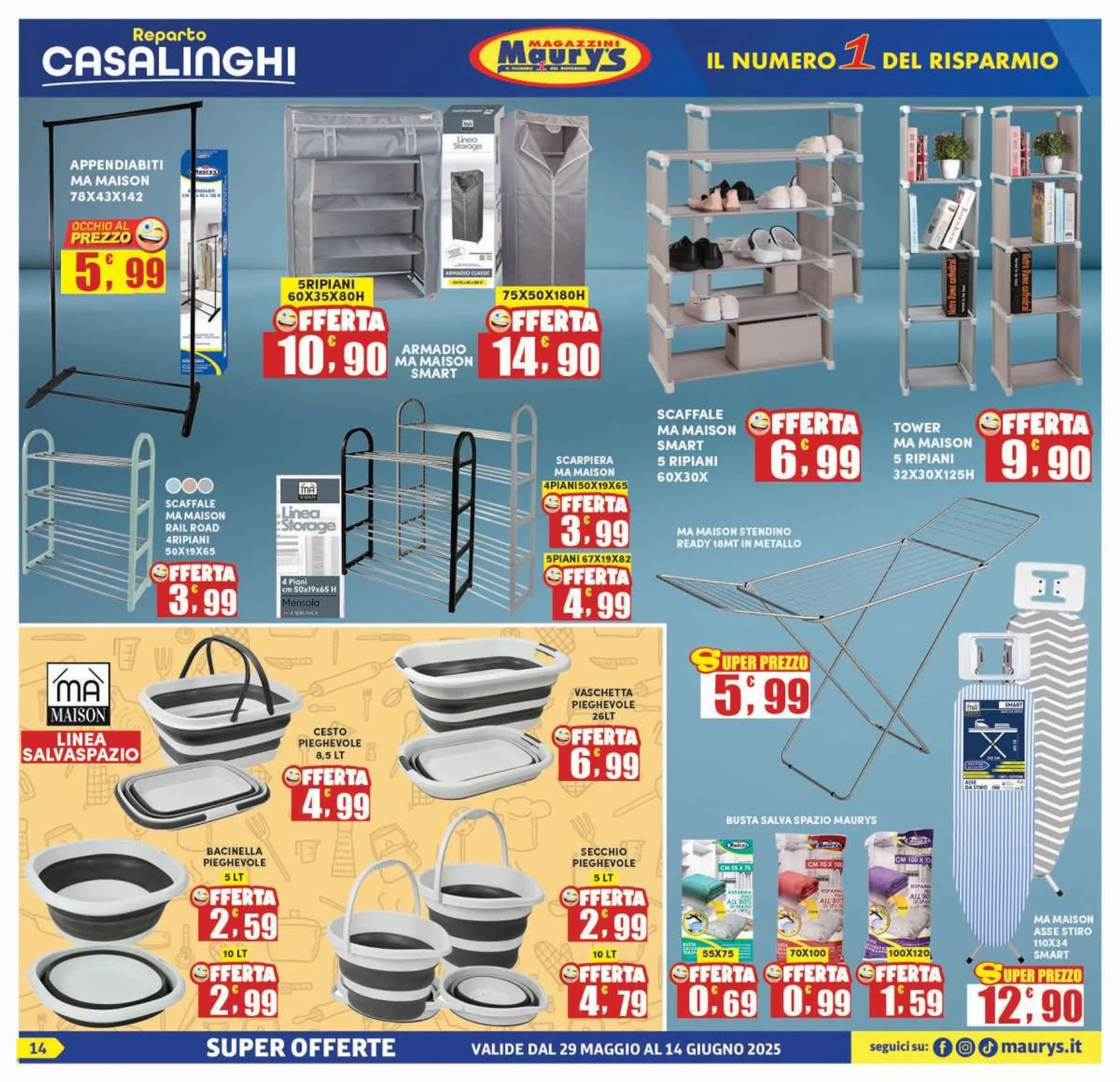  Volantini Maury's da 27 maggio a 14 giugno di 2025 - Pagina del volantino 8