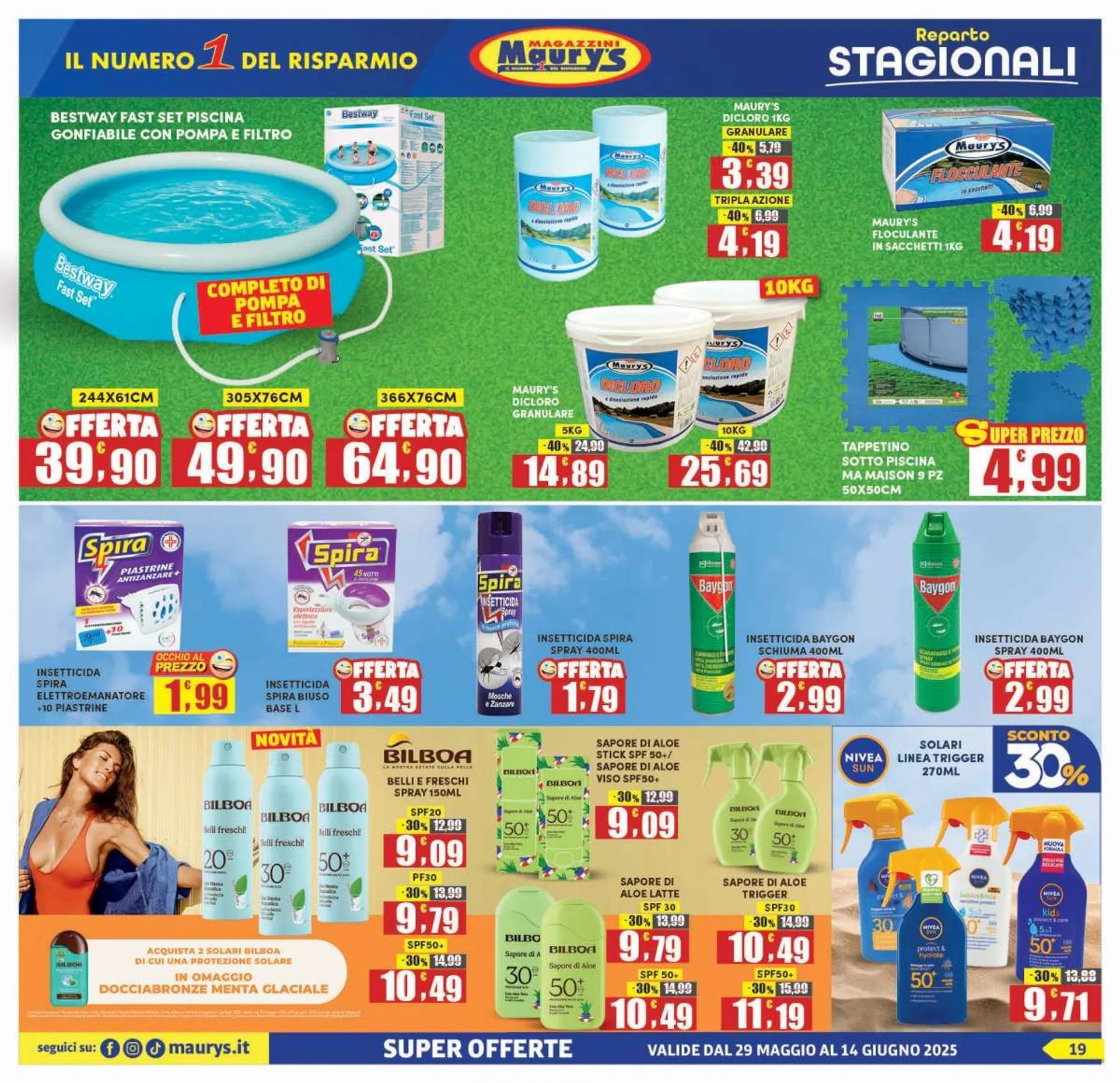  Volantini Maury's da 27 maggio a 14 giugno di 2025 - Pagina del volantino 3